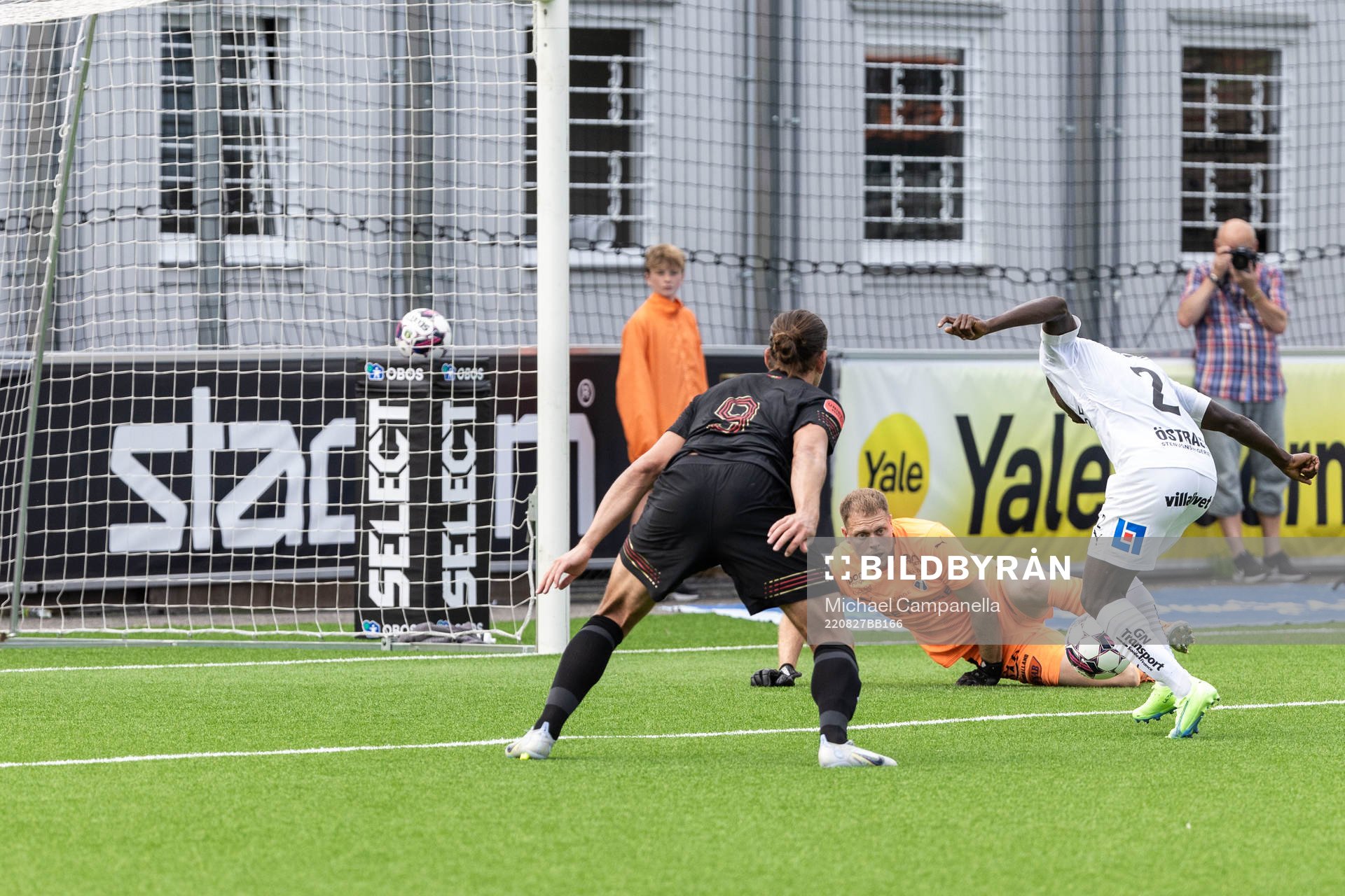 Halmstads Thomas Boakye och Malkolm Nilsson Säfqvist