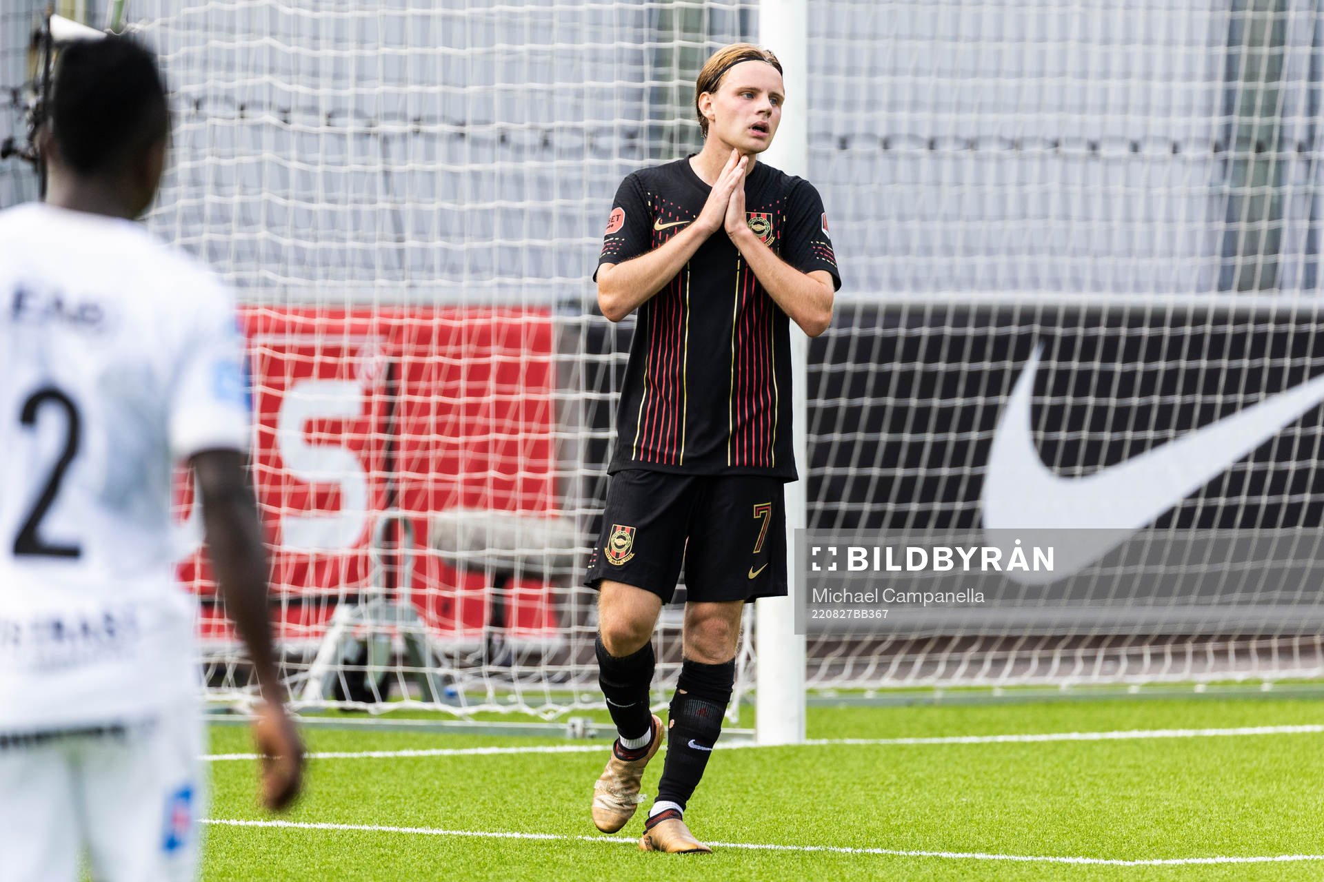 Brommapojkarnas Oscar Pettersson deppar