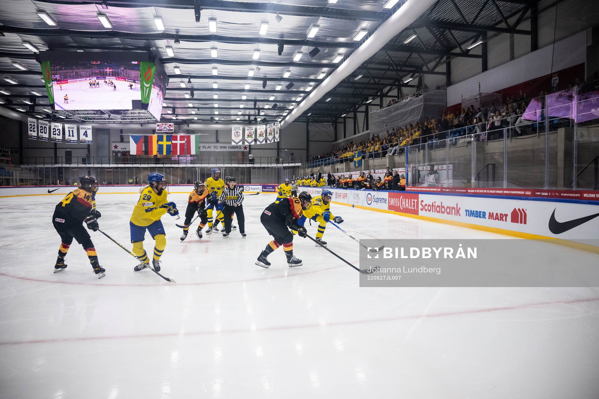 Interior view of Nord Jyske Bank Arena