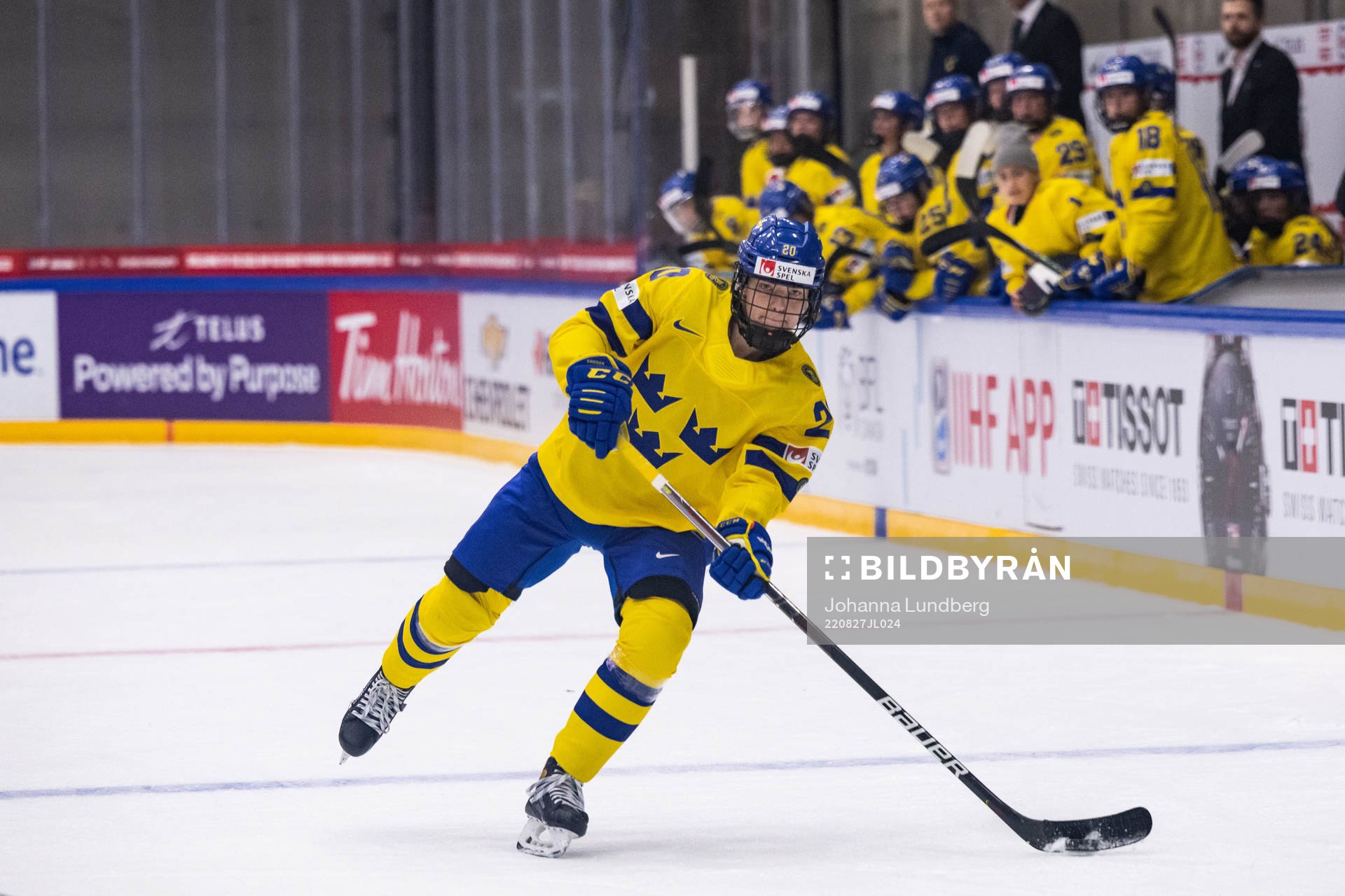 Paula Bergström of Sweden