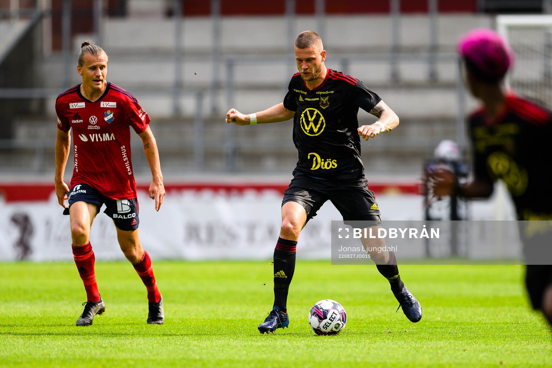 Östers Jesper Jonasson Westermark och Östersunds Kevin