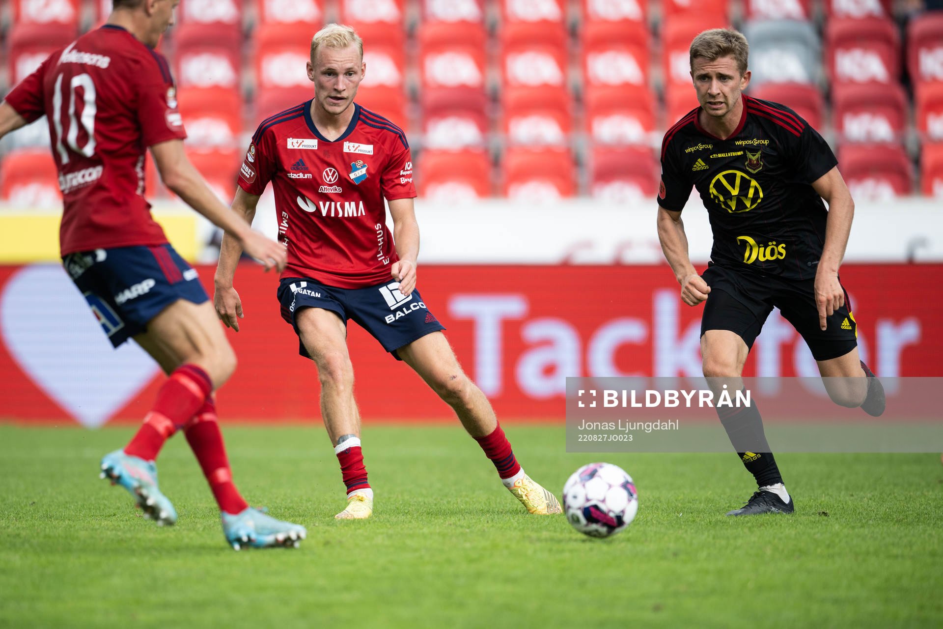 Östers Adam Bergmark Wiberg och Östersunds Ludvig Fritzson