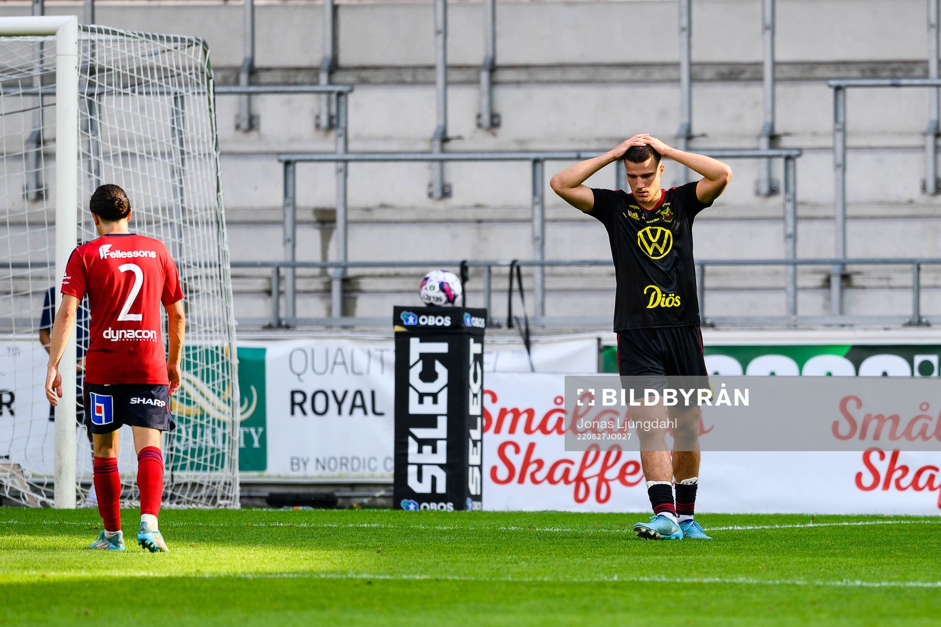 Östersunds Kristian Novak deppar
