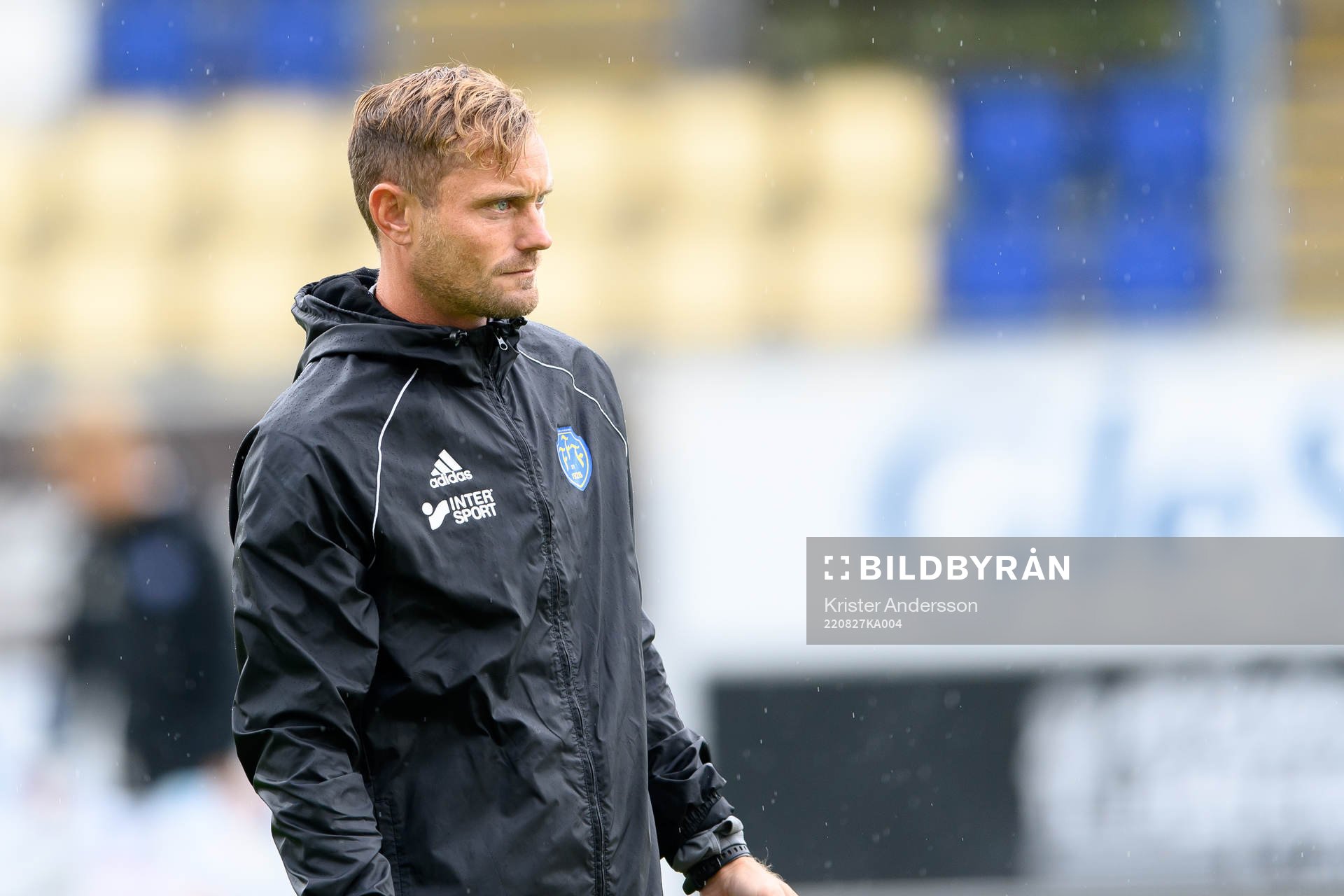 Falkenbergs assisterande Tobias Tuvesson före