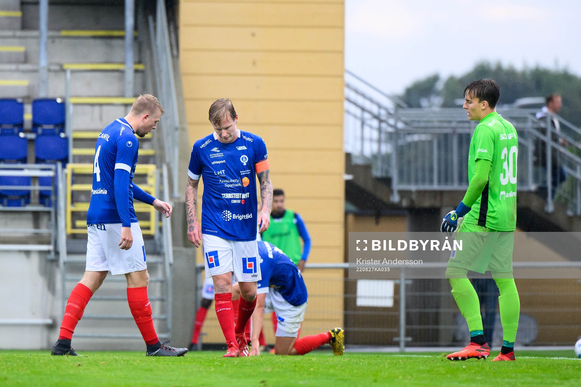 Åtvidabergs spelare deppar