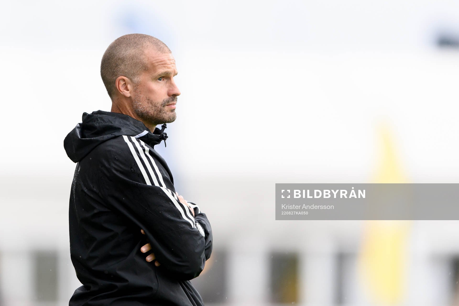 Falkenbergs tränare Christoffer Andersson