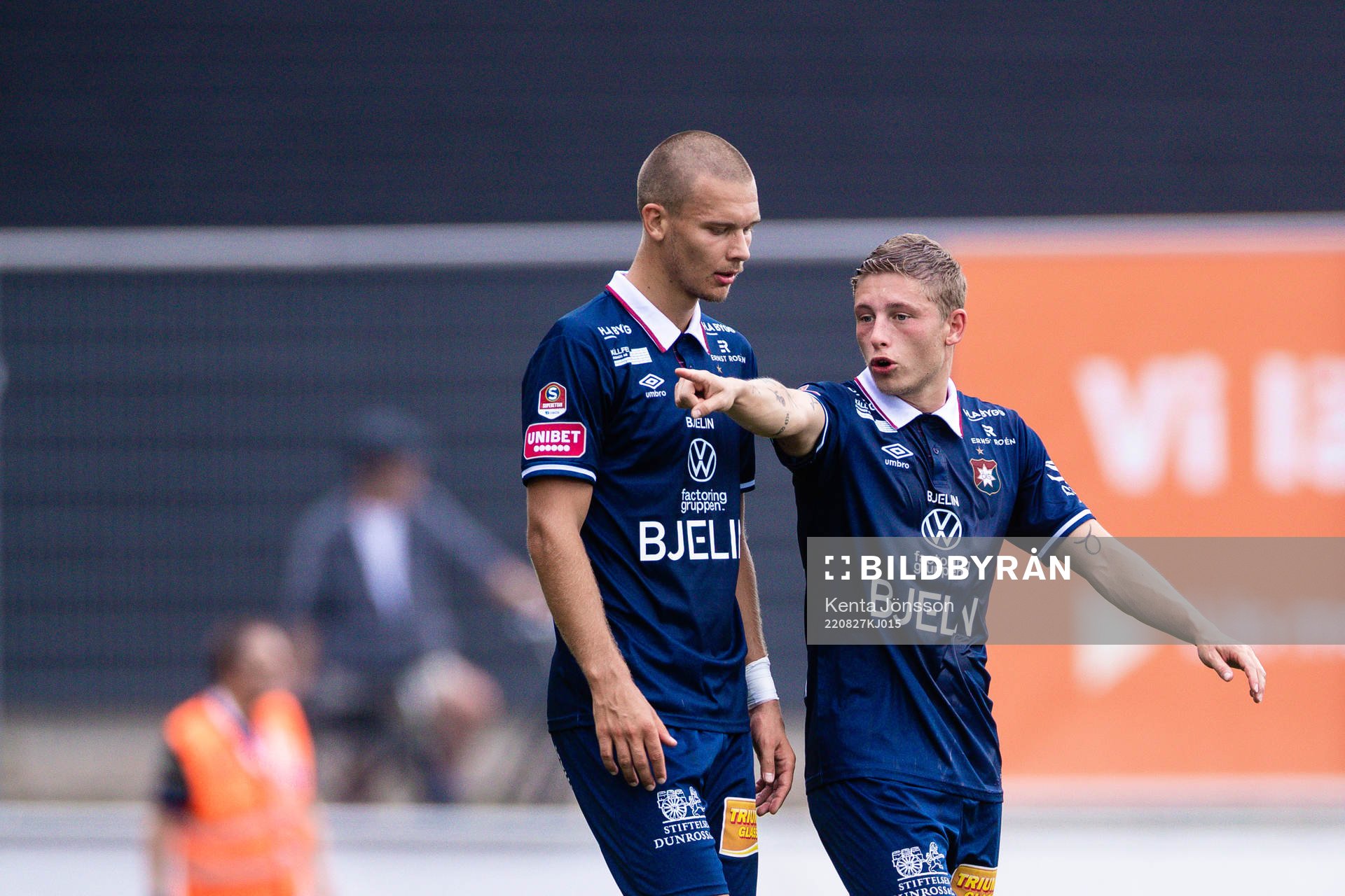 Örgrytes Arvid Brorsson och Anton Andreasson deppar