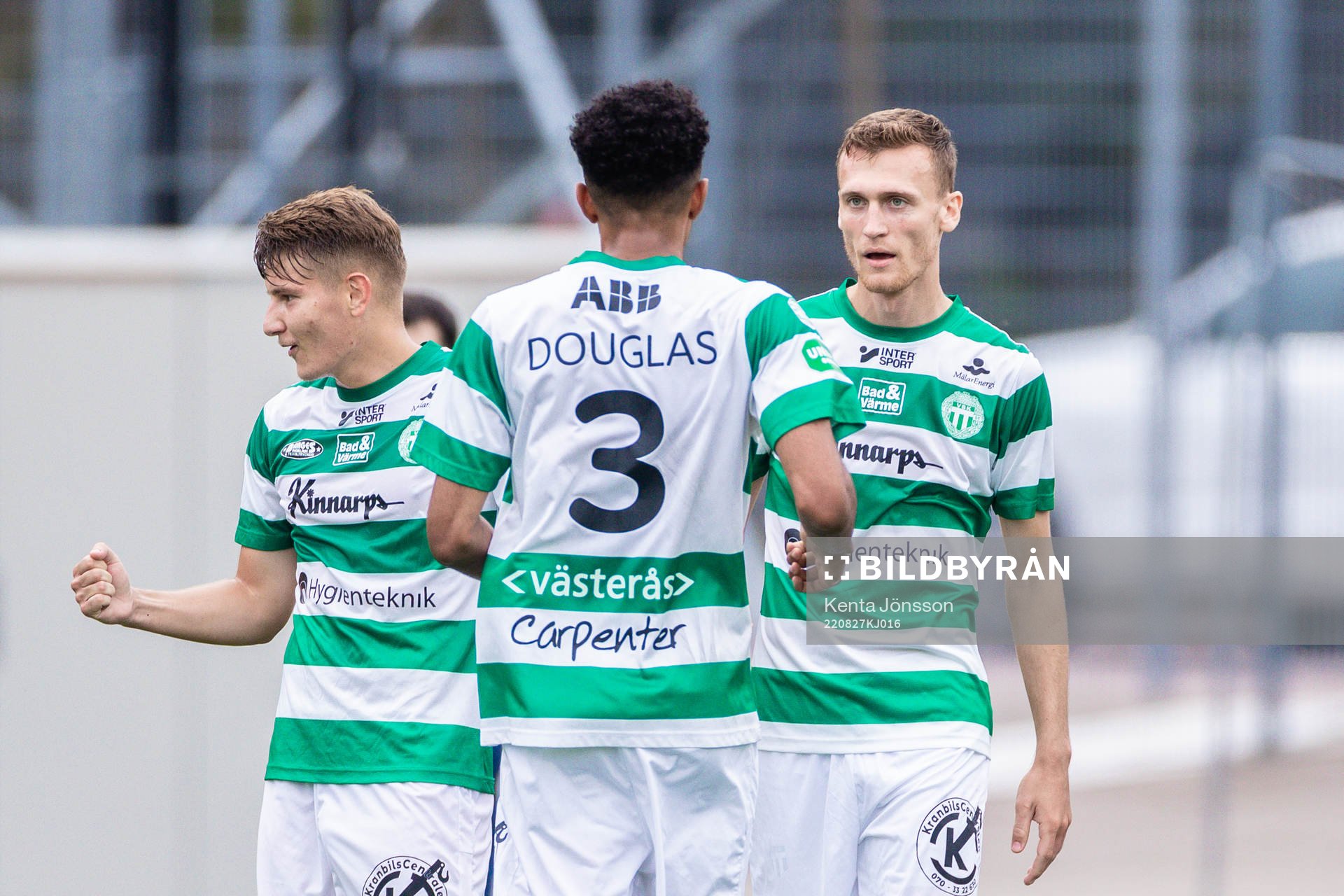 Västerås Viktor Granath jublar