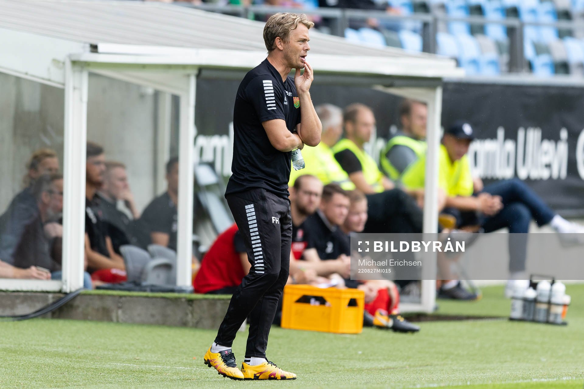GAIS tränare Fredrik Holmberg