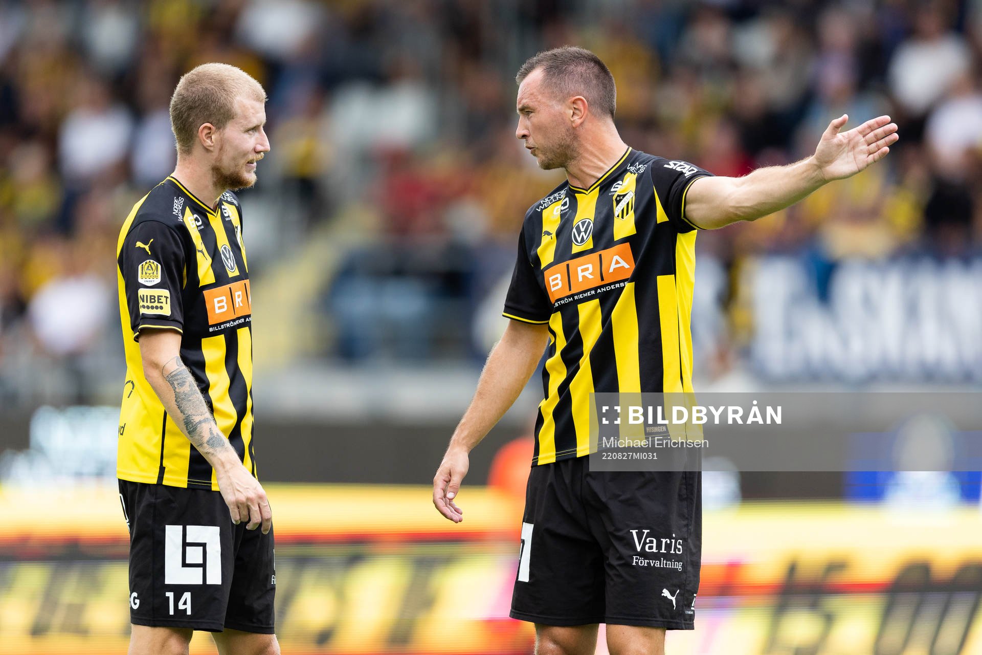 Häckens Simon Gustafson  och Even Hovland