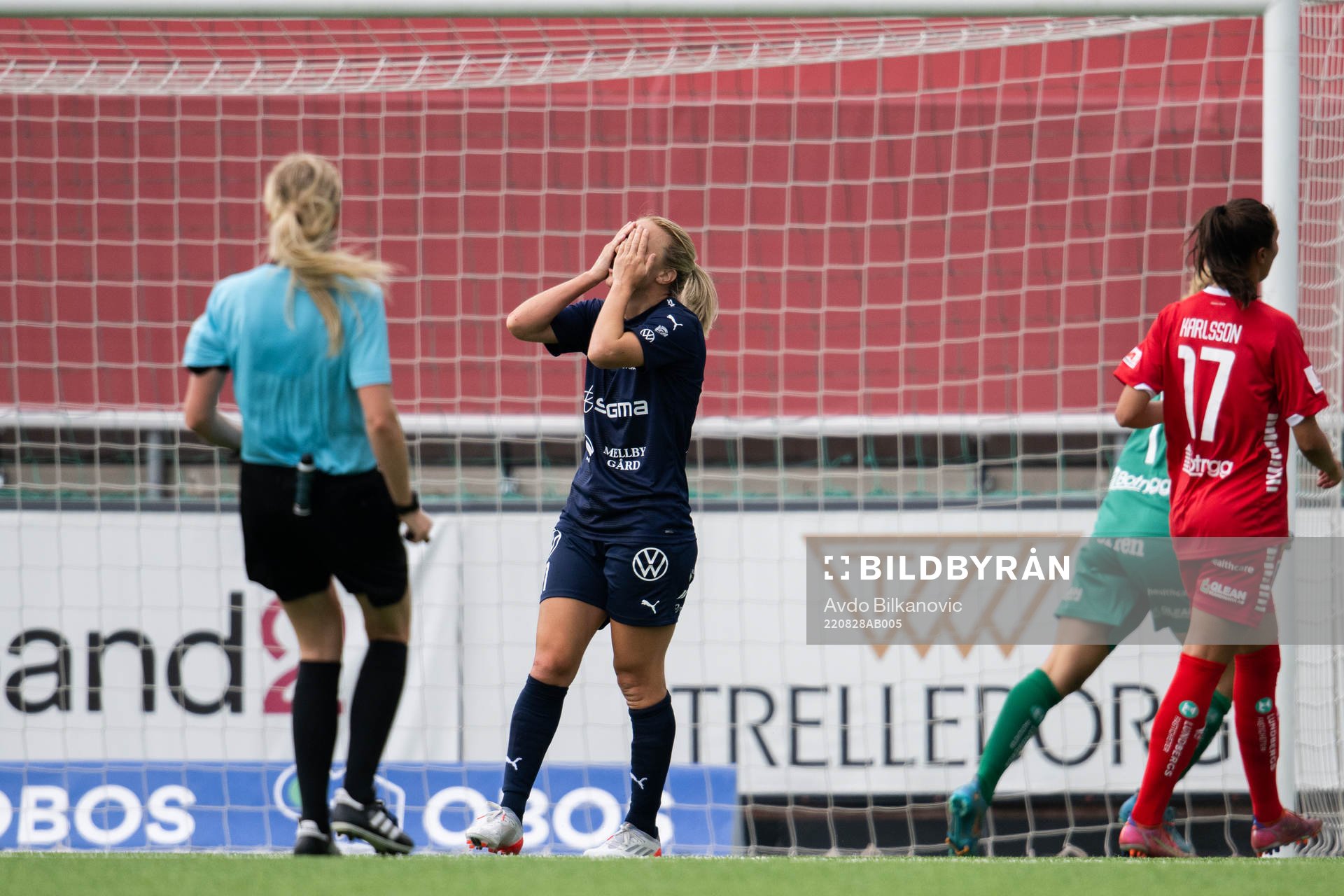 Rosengårds Mimmi Larsson deppar