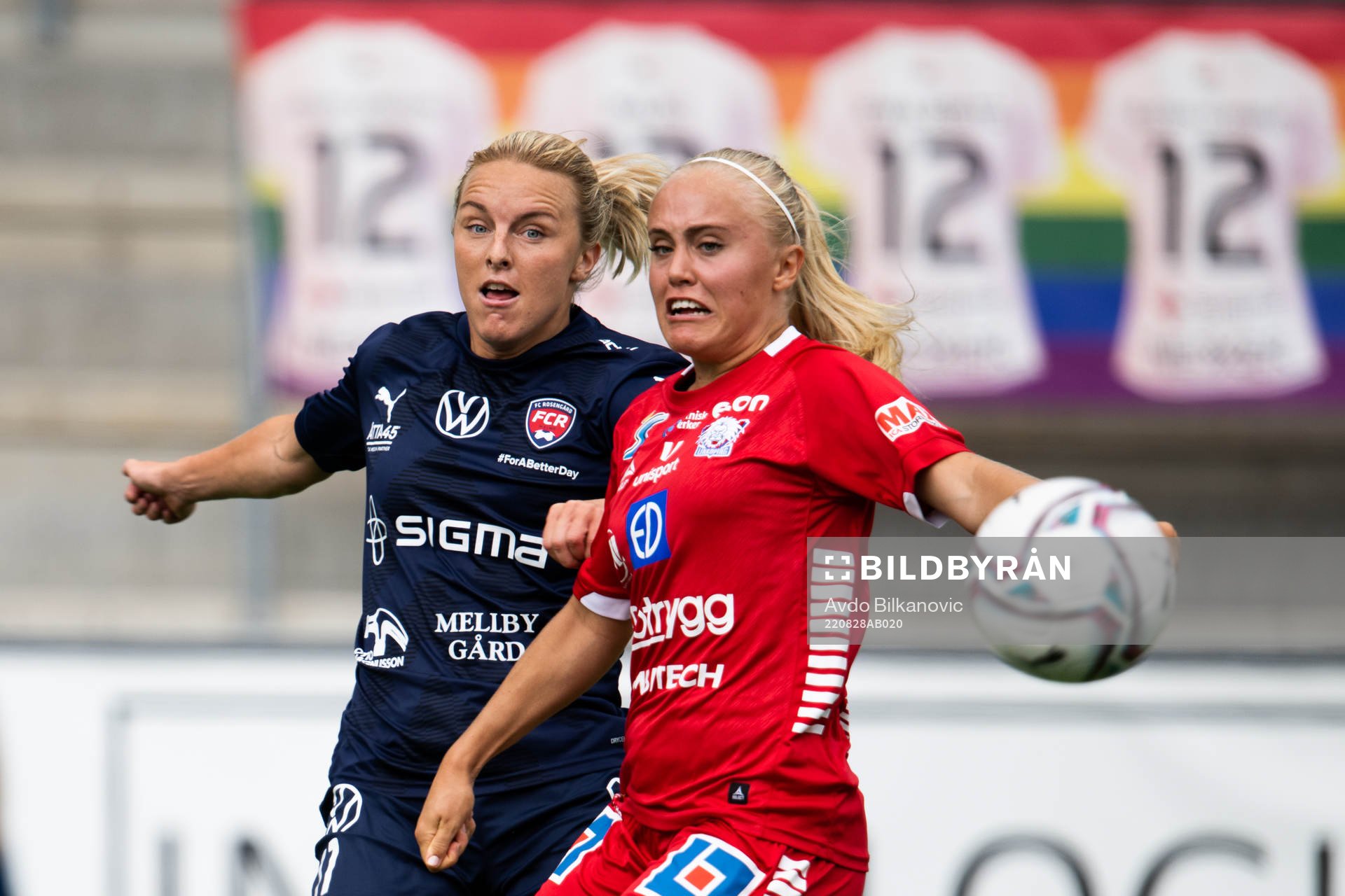 Rosengårds Mimmi Larsson och Linköpings Emma Aldén