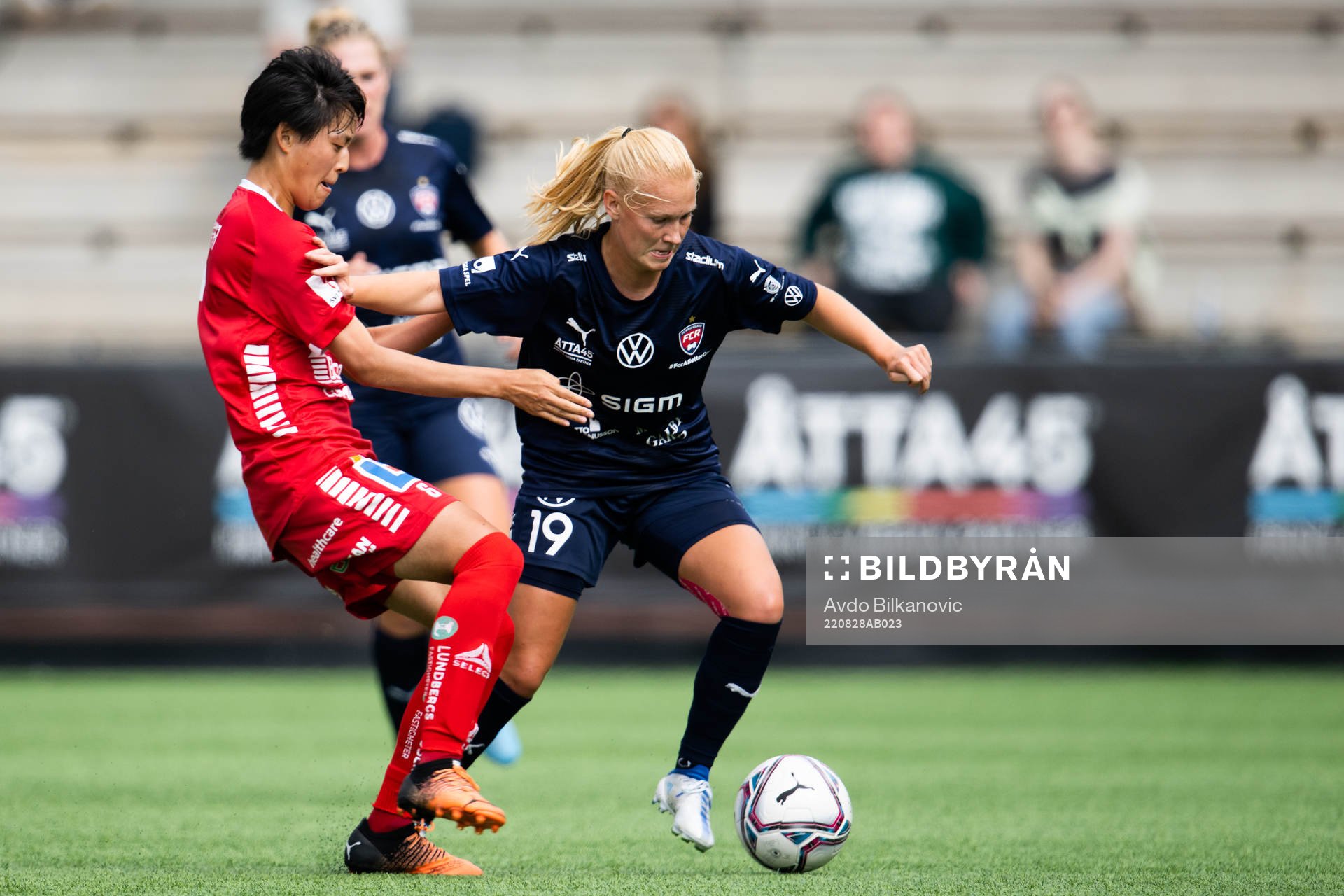Rosengårds Sofie Bruun Bredgaard och Linköpings Saori