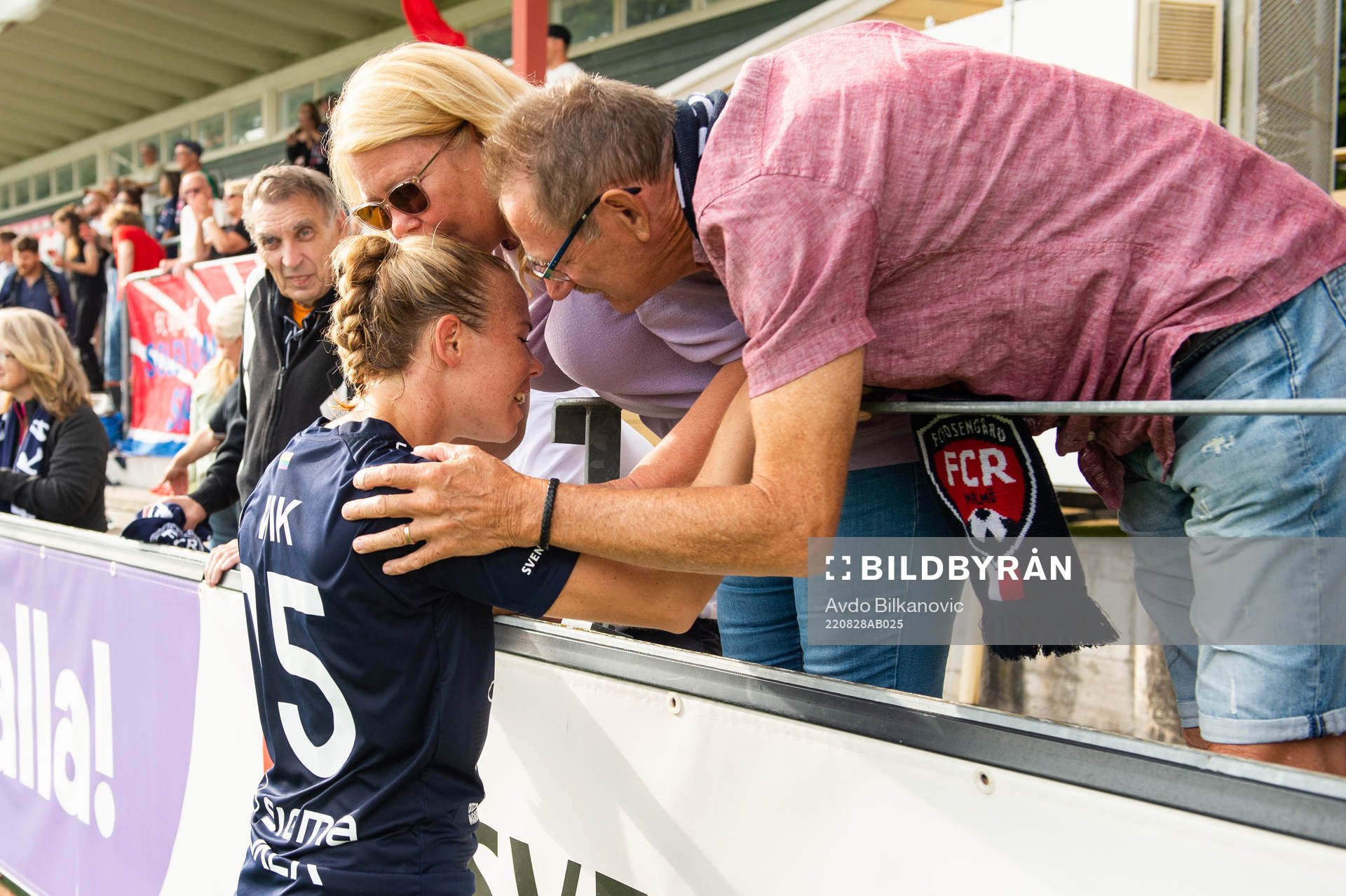 Rosengårds Jessica Wik jublar