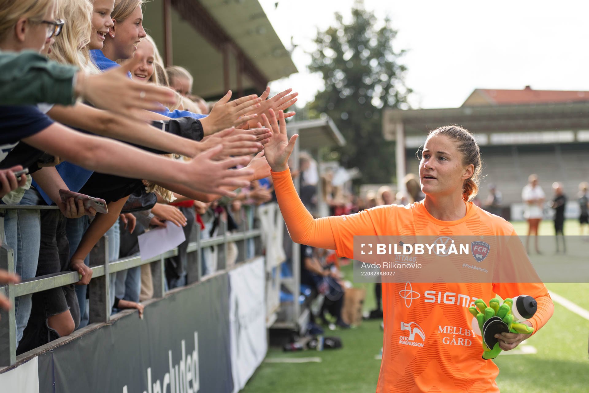 Rosengårds målvakt Teagan Micah