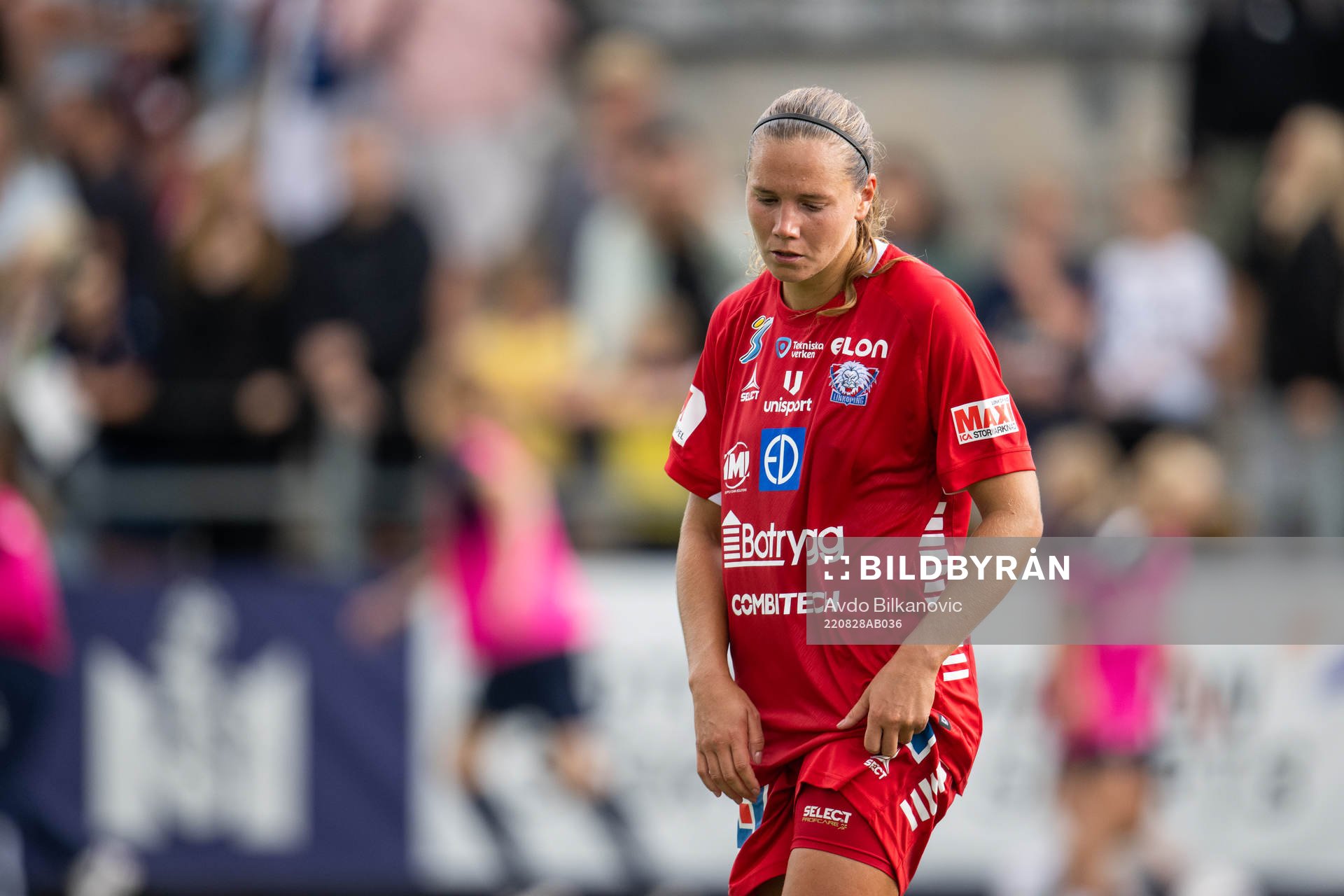 Linköpings Emma Lennartsson deppar