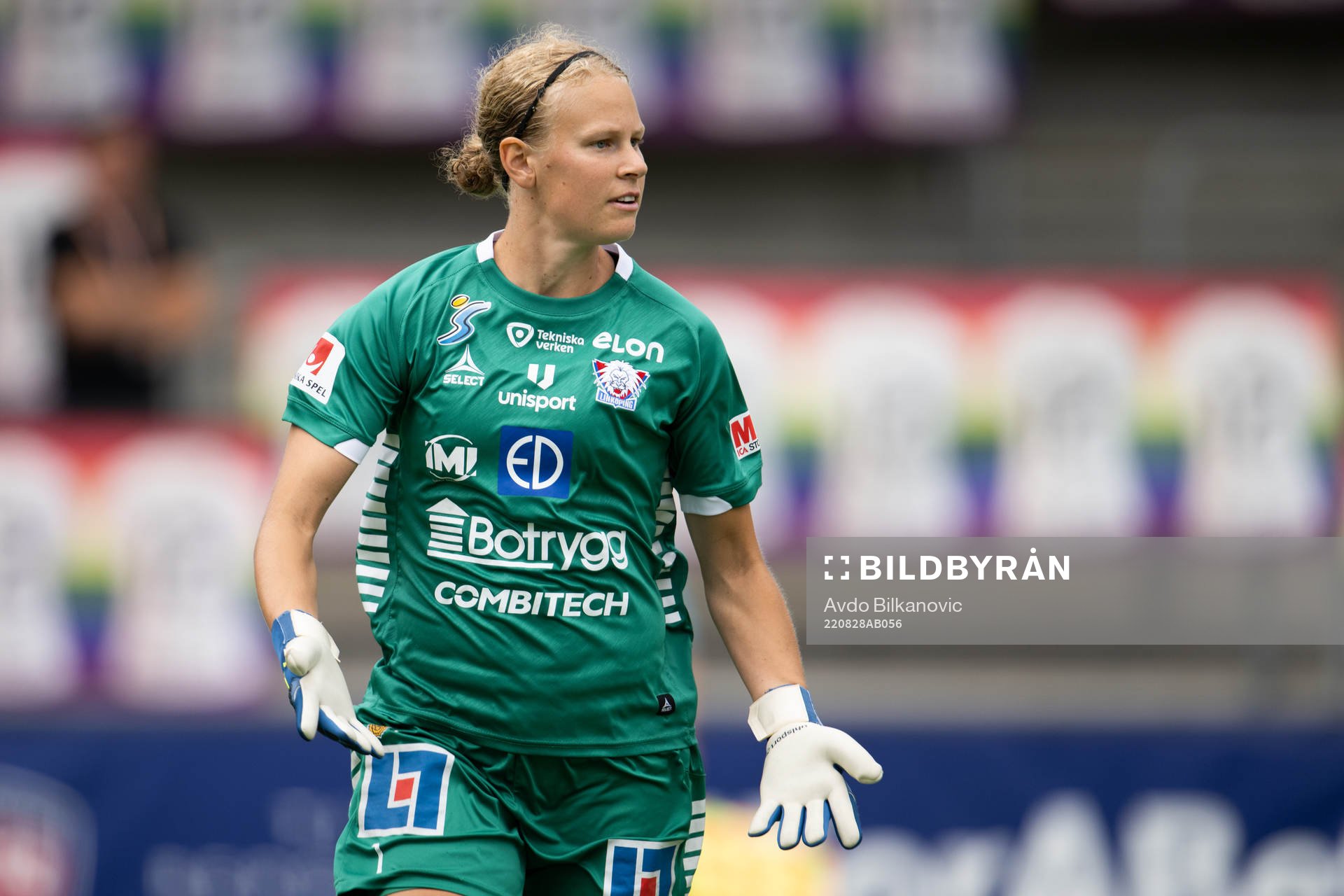 Linköpings målvakt Cajsa Andersson