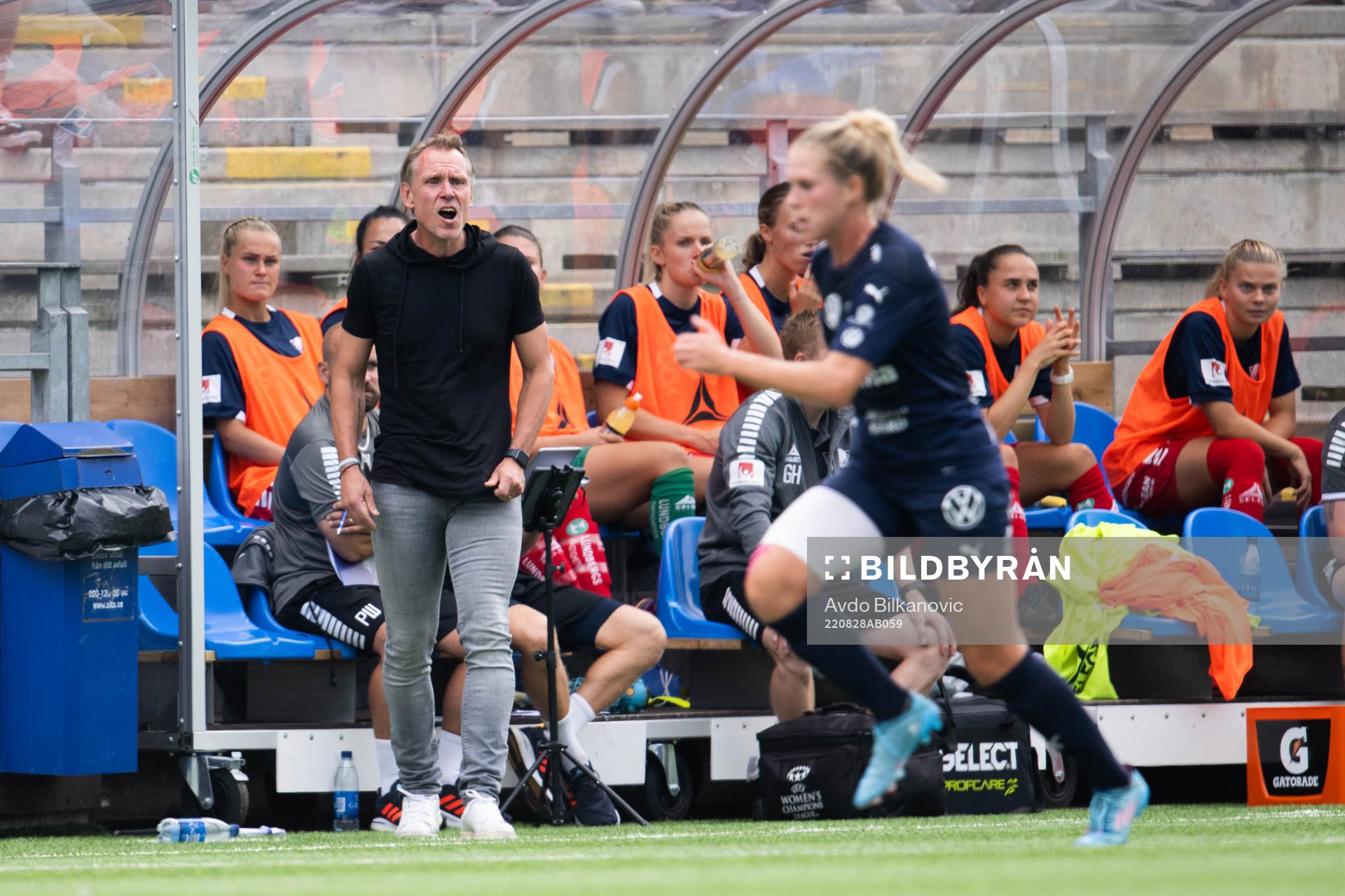 Linköpings tränare Andrée Jeglertz