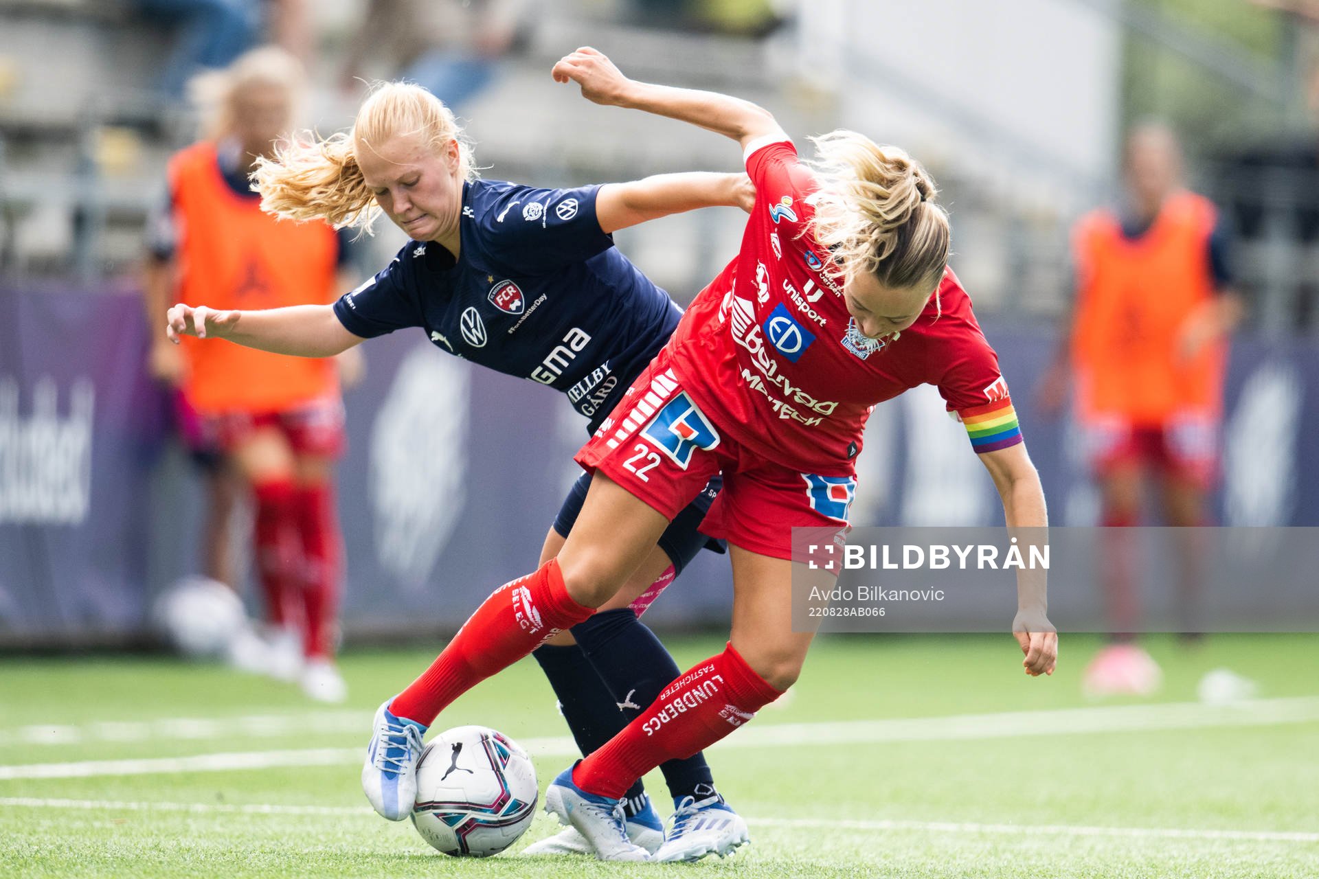 Rosengårds Sofie Bruun Bredgaard och Linköpings Olga