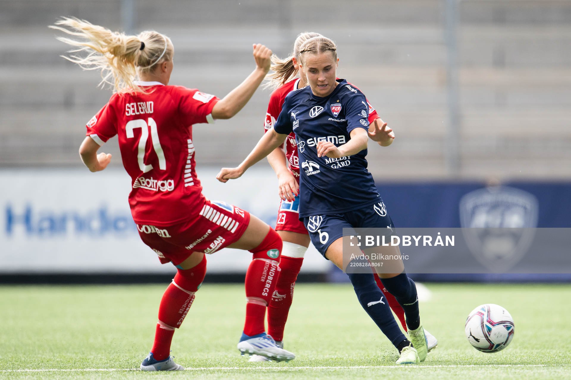 Rosengårds Ria Noora Minerva Öling och Linköpings Alva