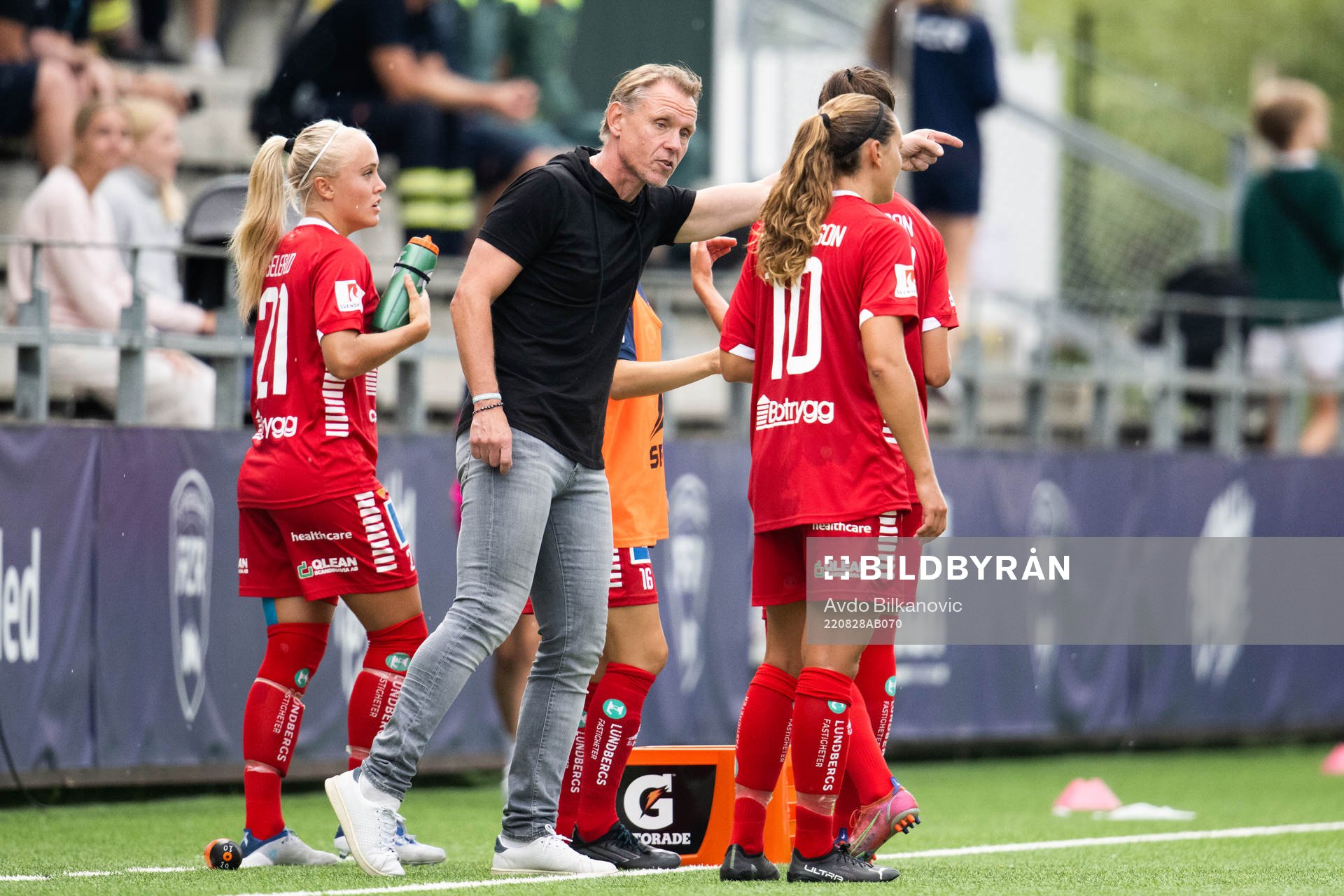 Linköpings tränare Andrée Jeglertz