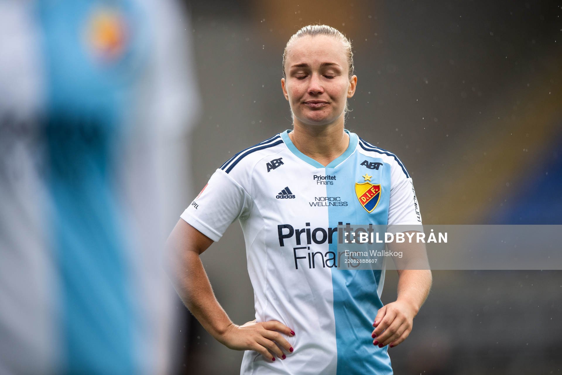 Djurgårdens Tove Almqvist deppar