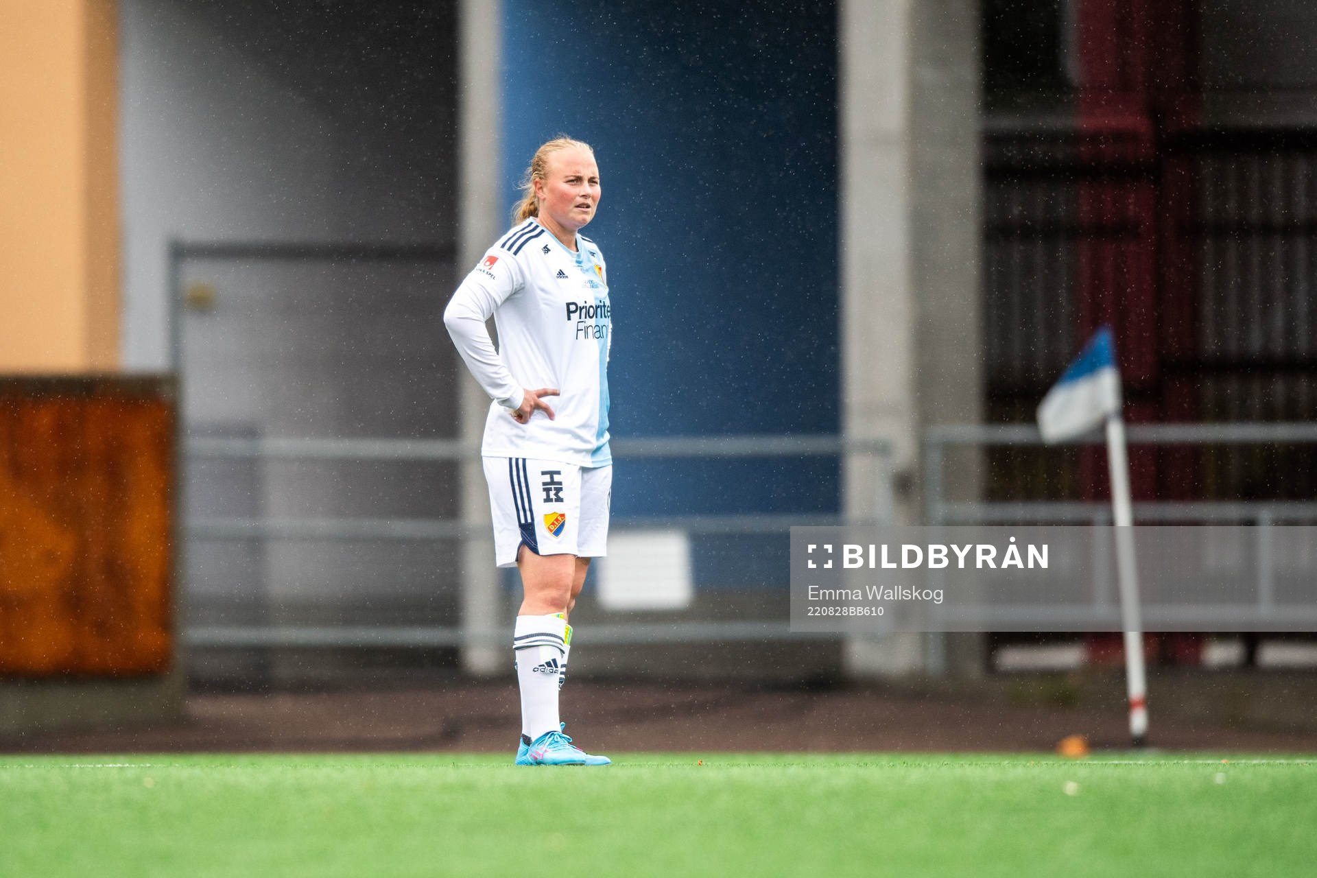 Djurgårdens Ebba Wieder deppar