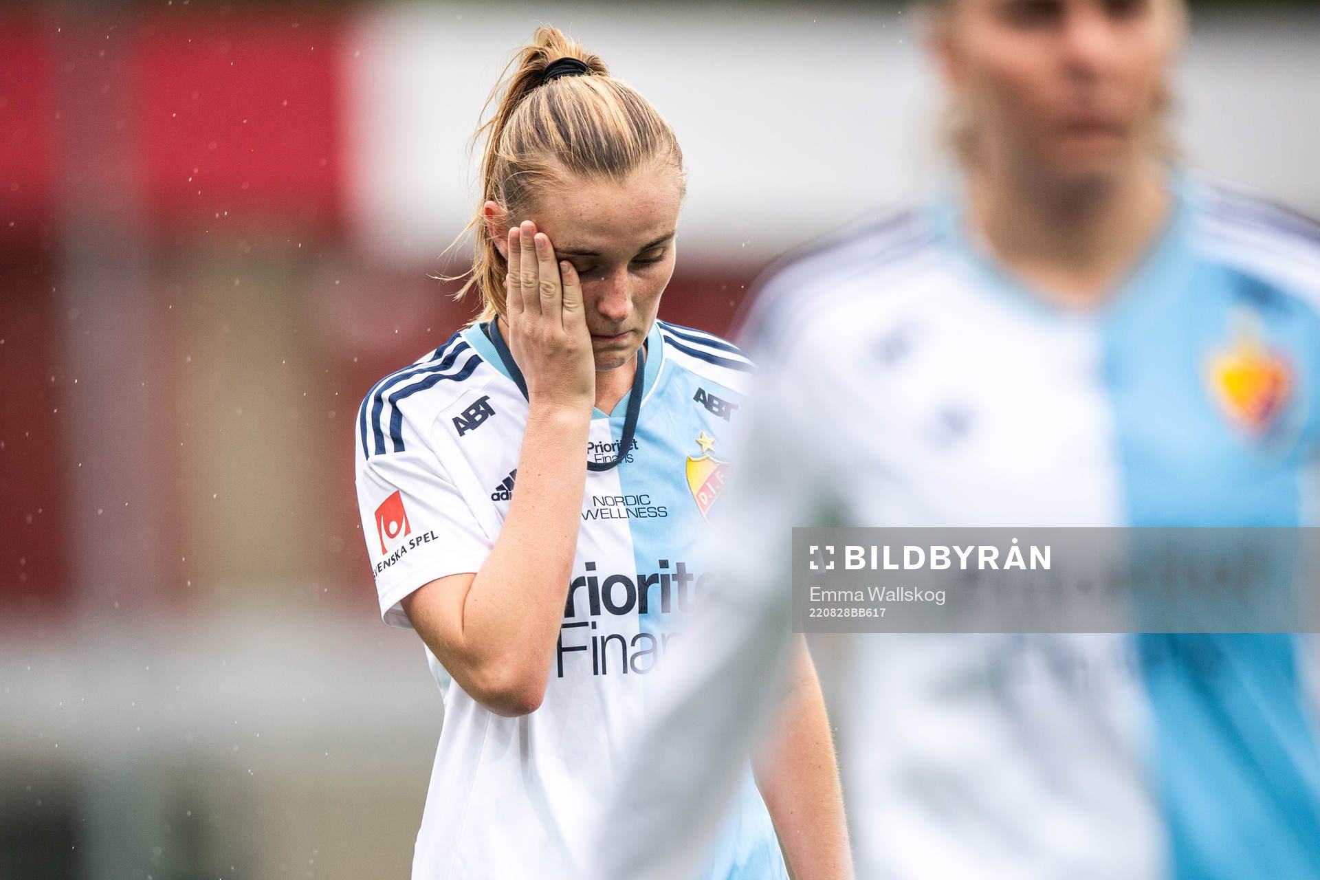 Djurgårdens Kamilla Lilhammer Karlsen deppar