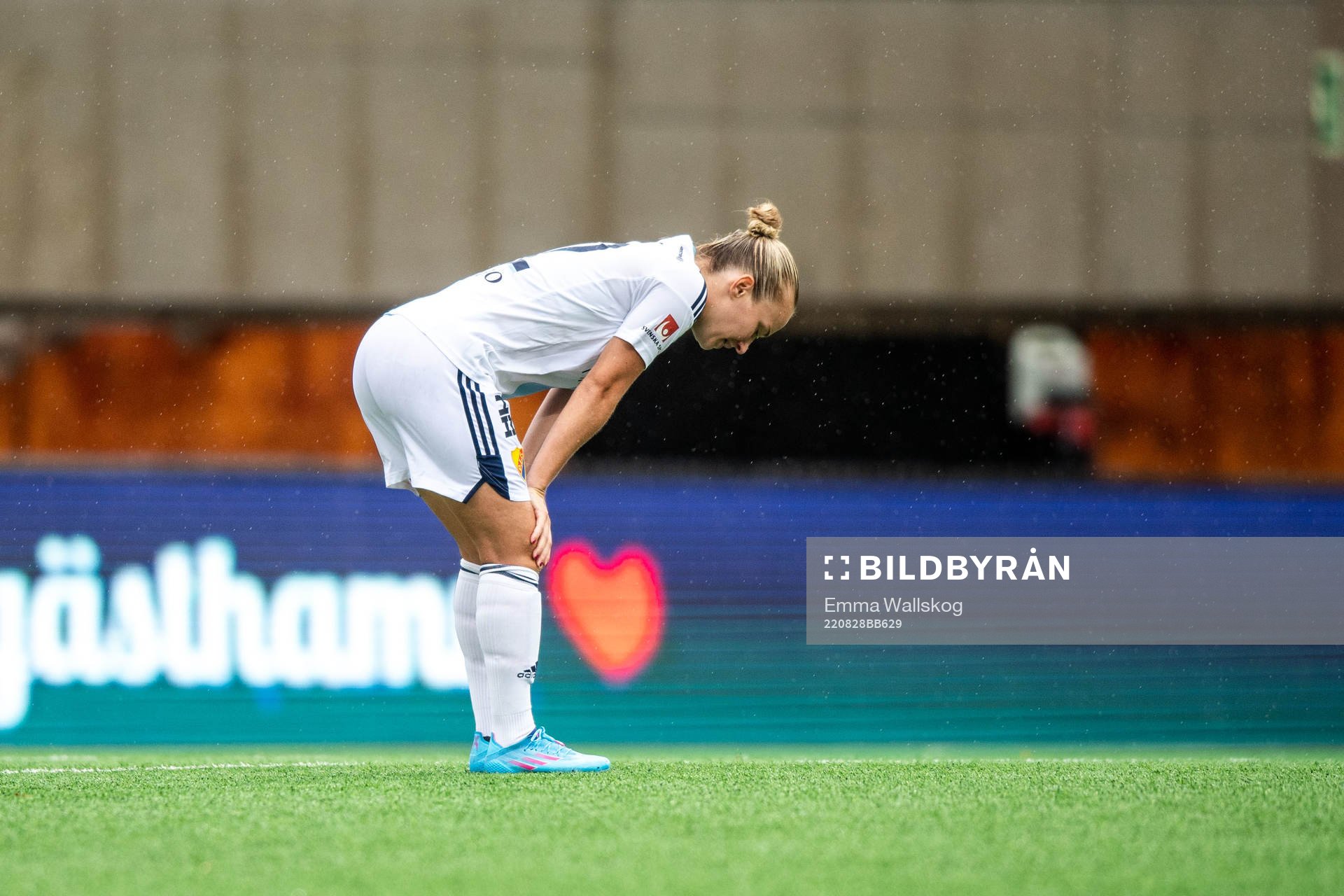 Djurgårdens Tove Almqvist deppar