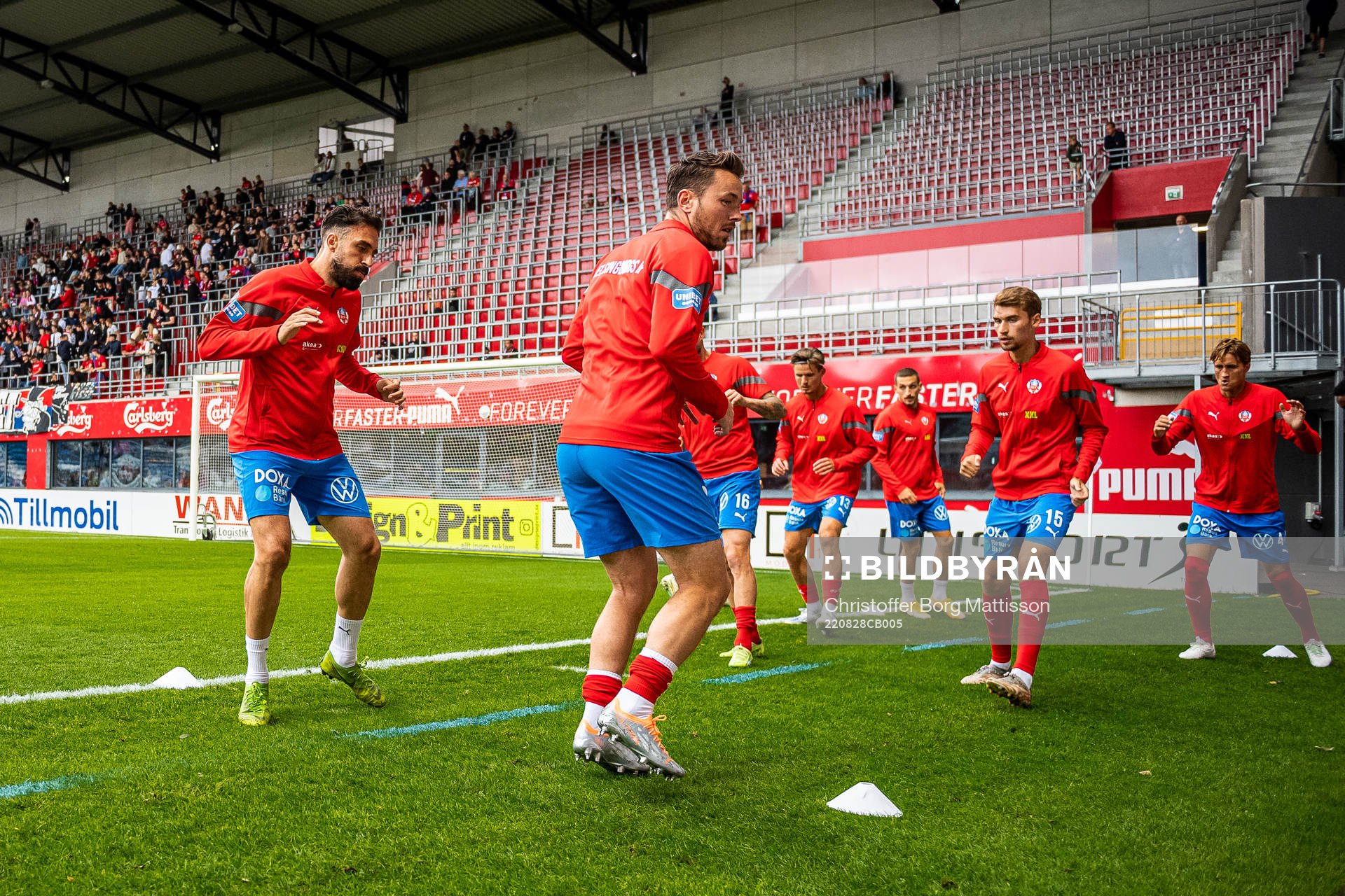 Helsingborgs Abdul Khalili och Viljormur Davidsen