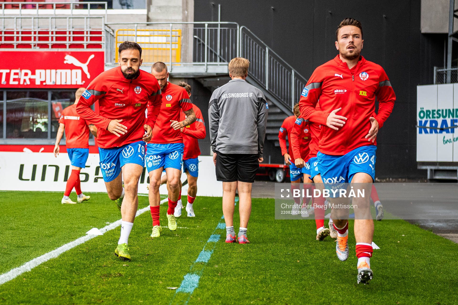 Helsingborgs Abdul Khalili och Viljormur Davidsen