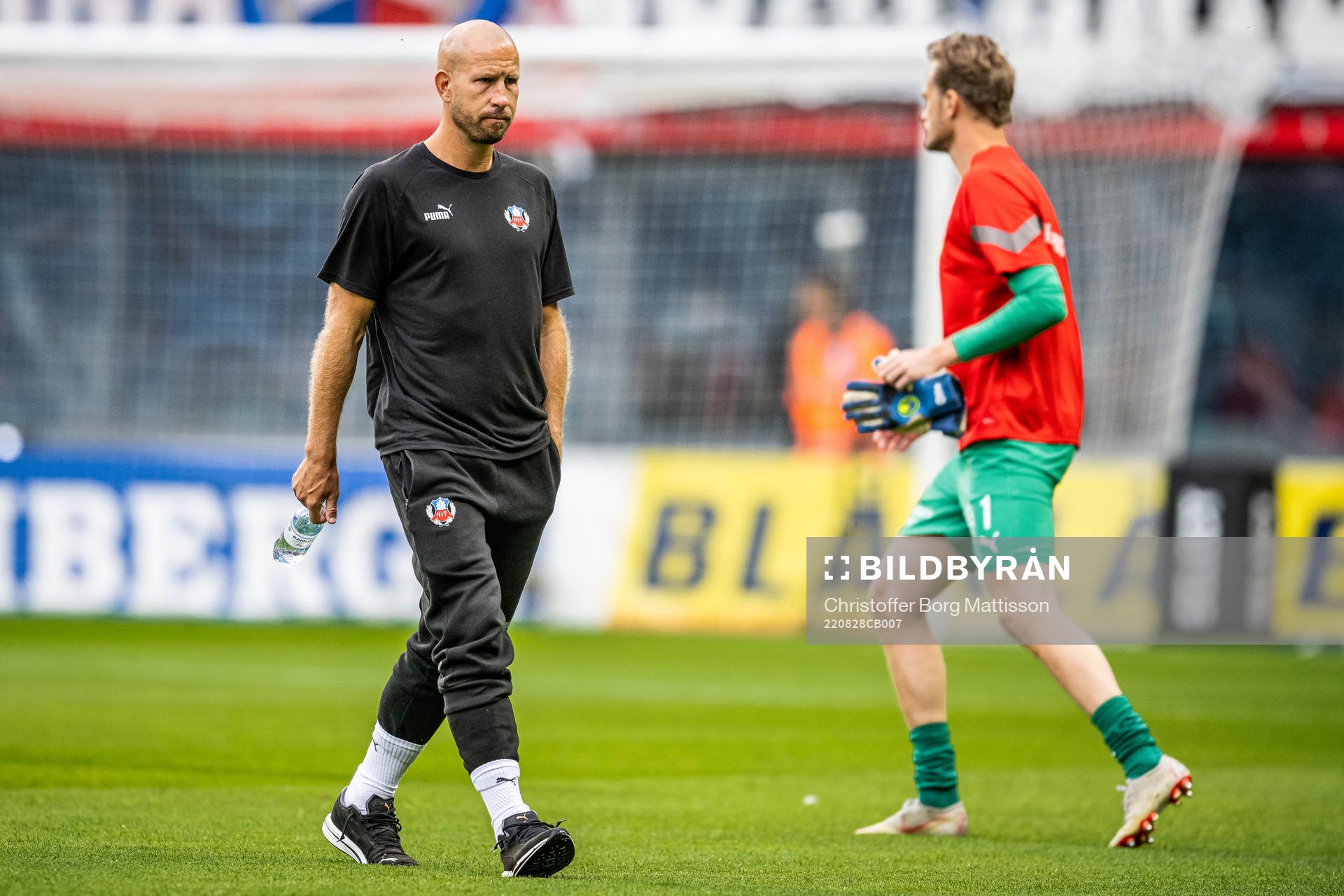 Helsingborgs tränare Mattias Lindström