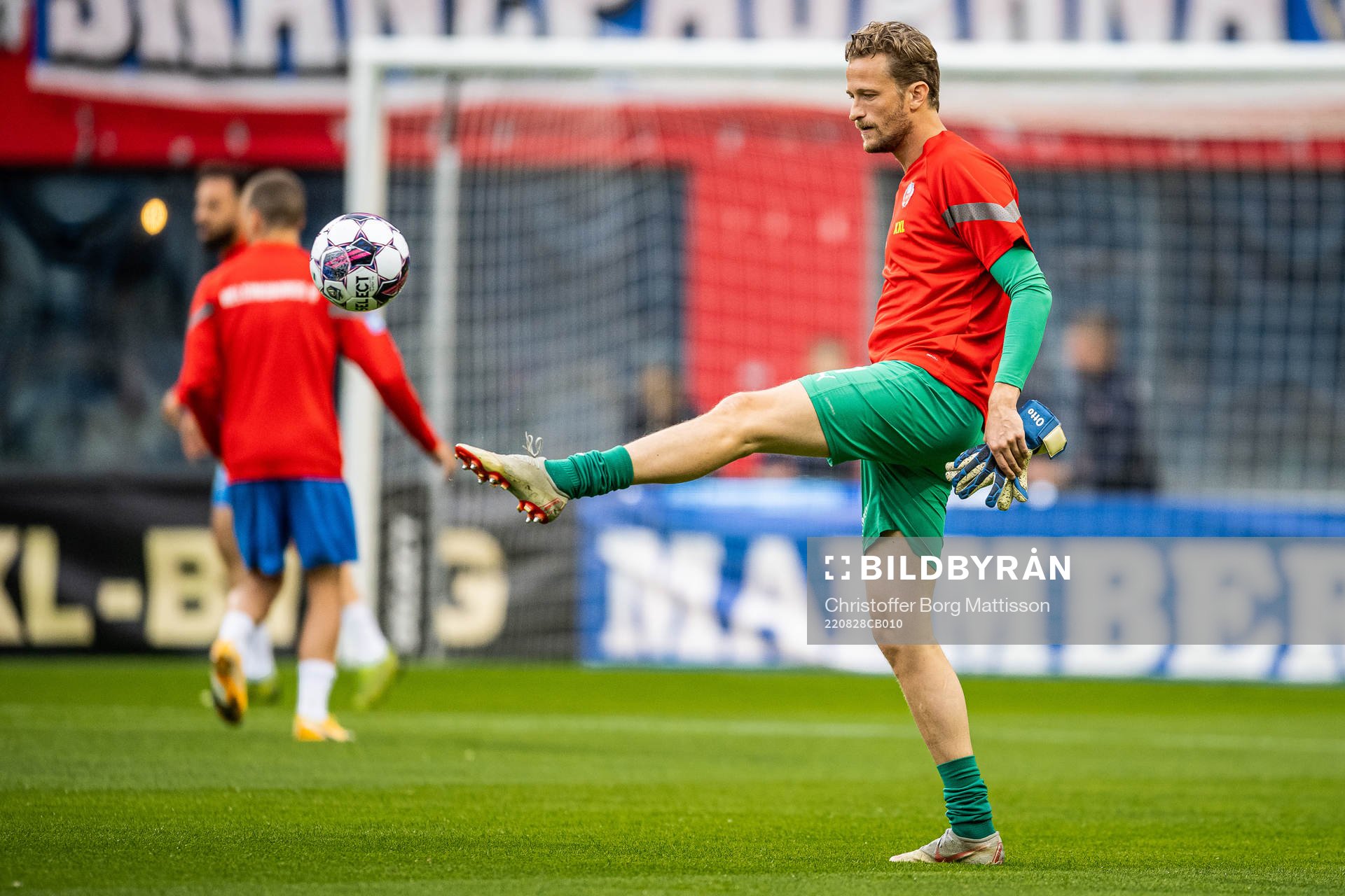 Helsingborgs målvakt Anders Lindegaard