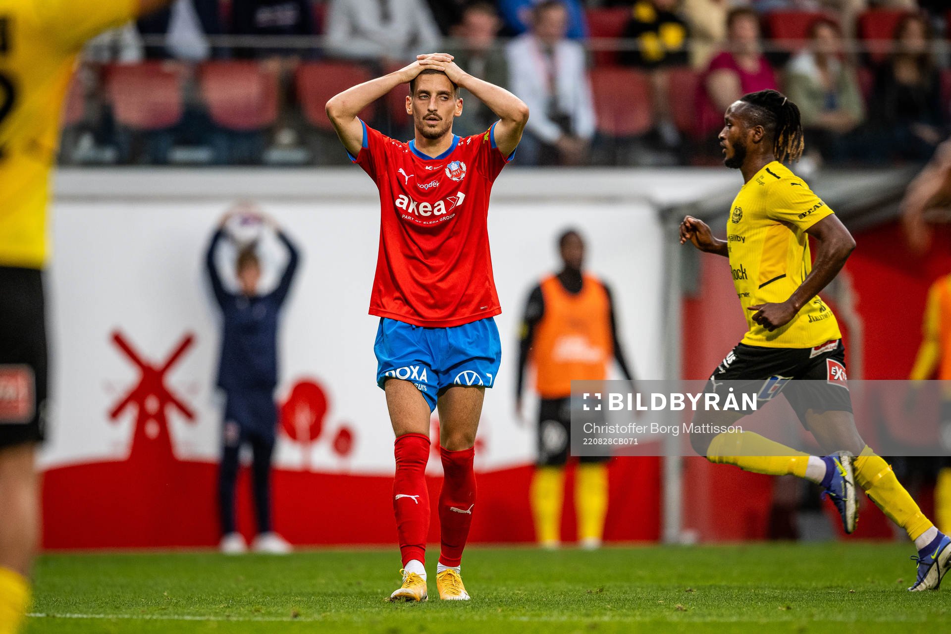Helsingborgs Arian Kabashi deppar