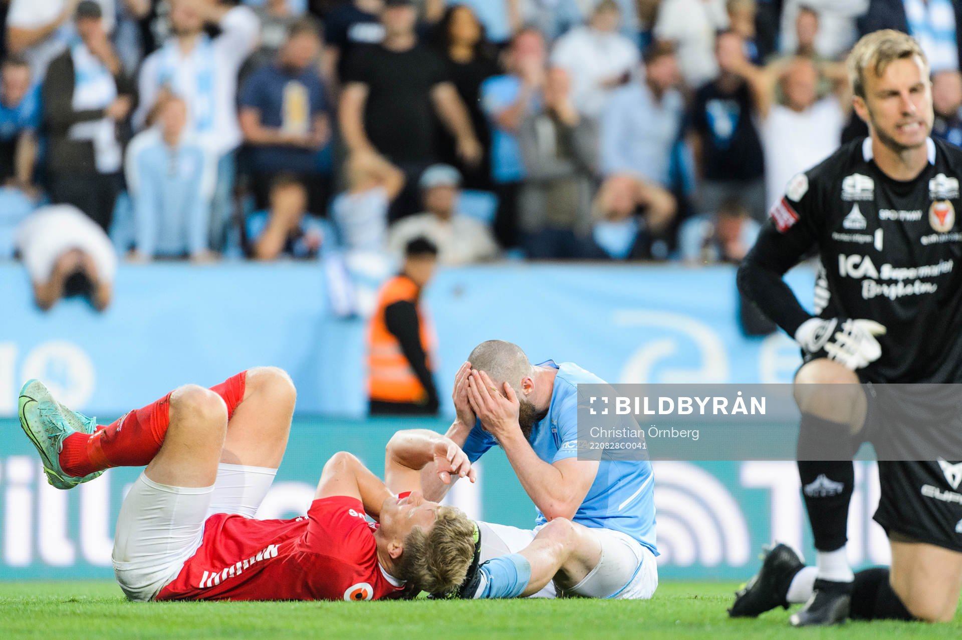 Malmö FFs Jo Inge Berget deppar