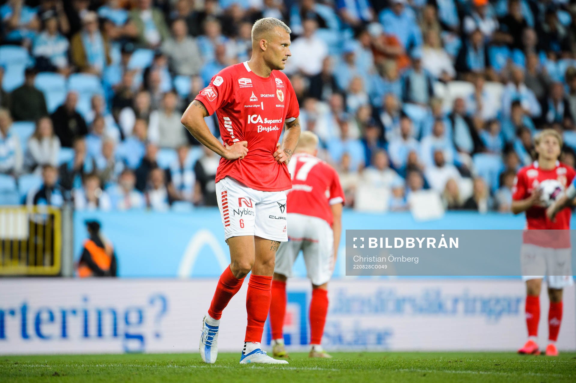 Kalmars Rasmus Sjöstedt deppar