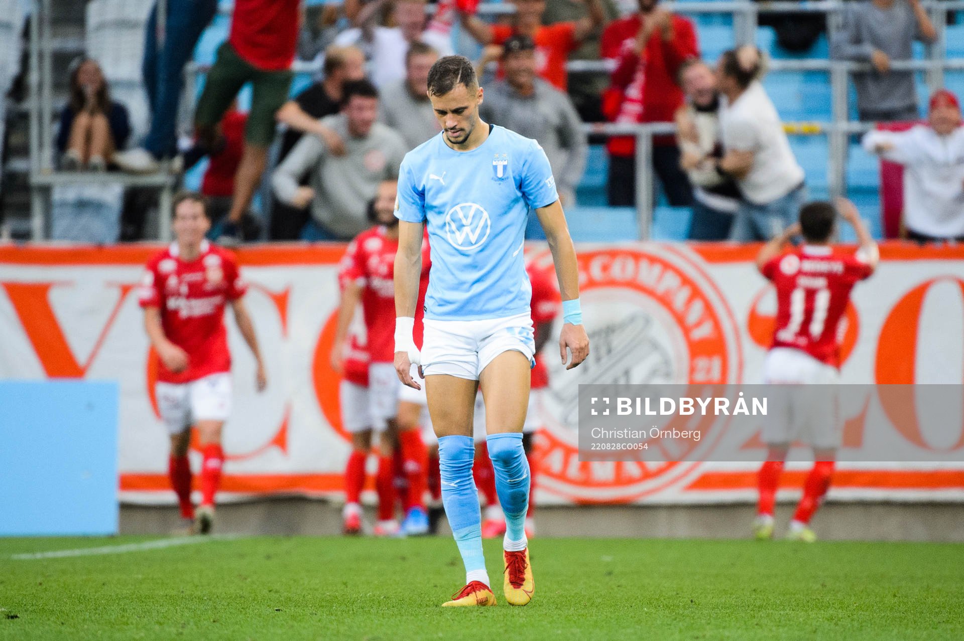 Malmö FFs Veljko Birmancevic deppar