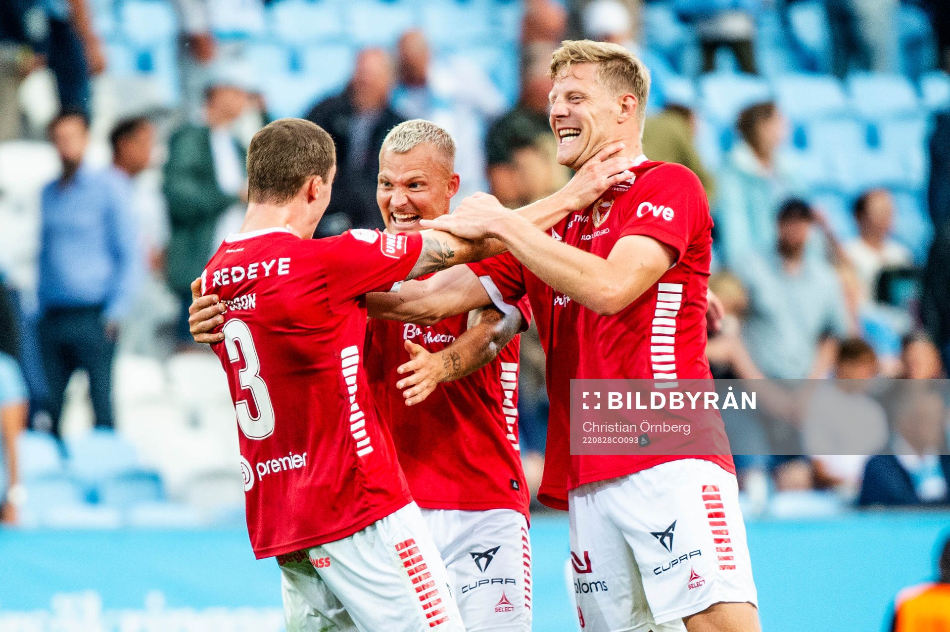 Kalmars Davíd Kristján Ólafsson, Rasmus Sjöstedt  och