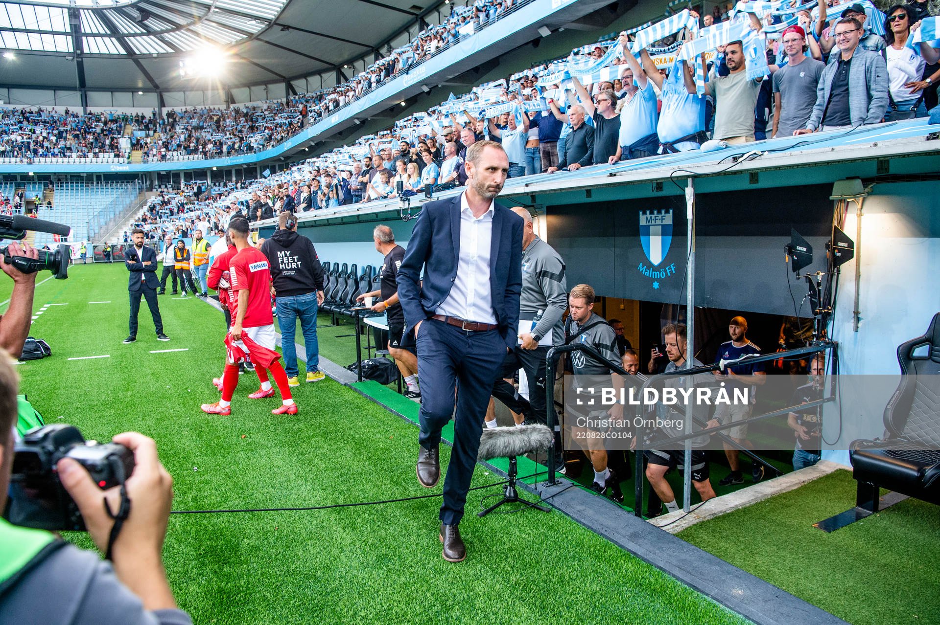 Malmö FFs tränare Andreas Georgson