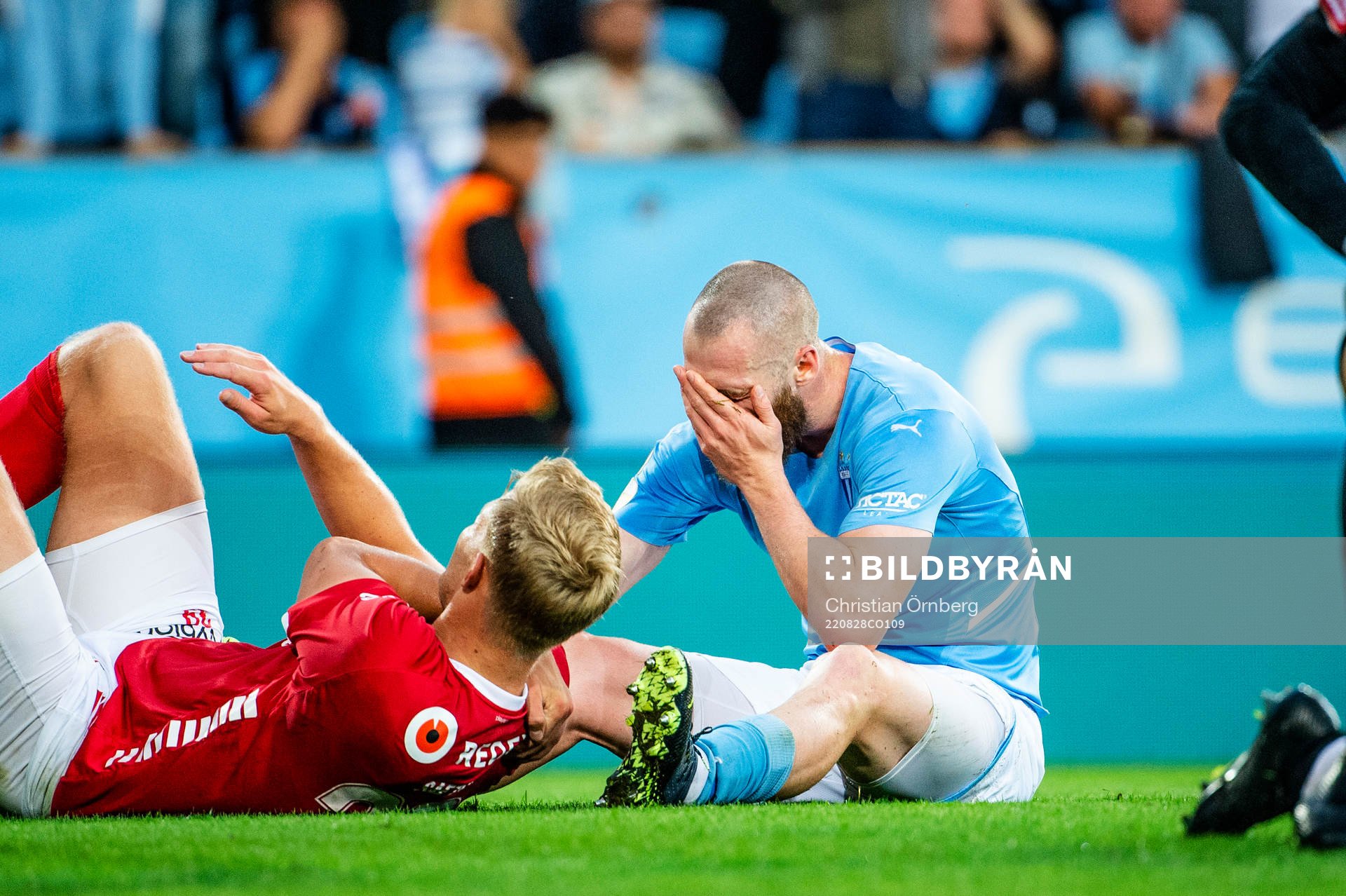 Malmö FFs Jo Inge Berget deppar