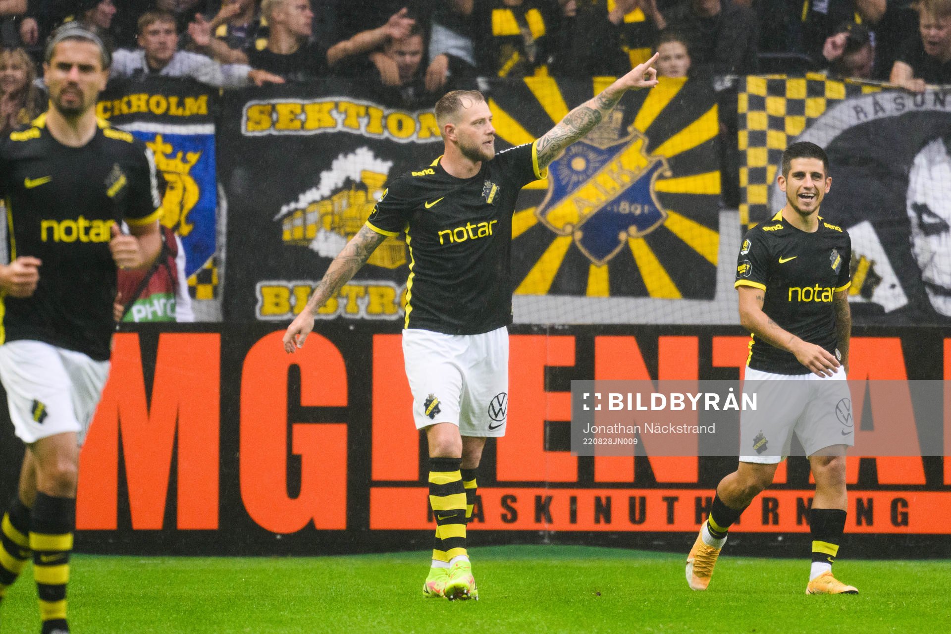 AIKs John Guidetti jublar