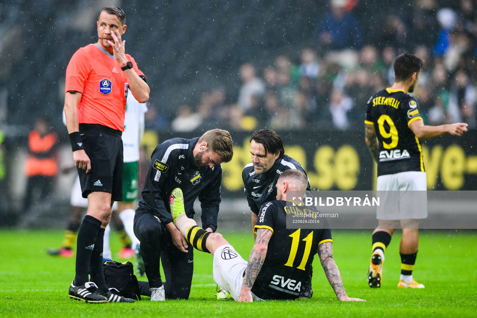 AIKs John Guidetti skadad