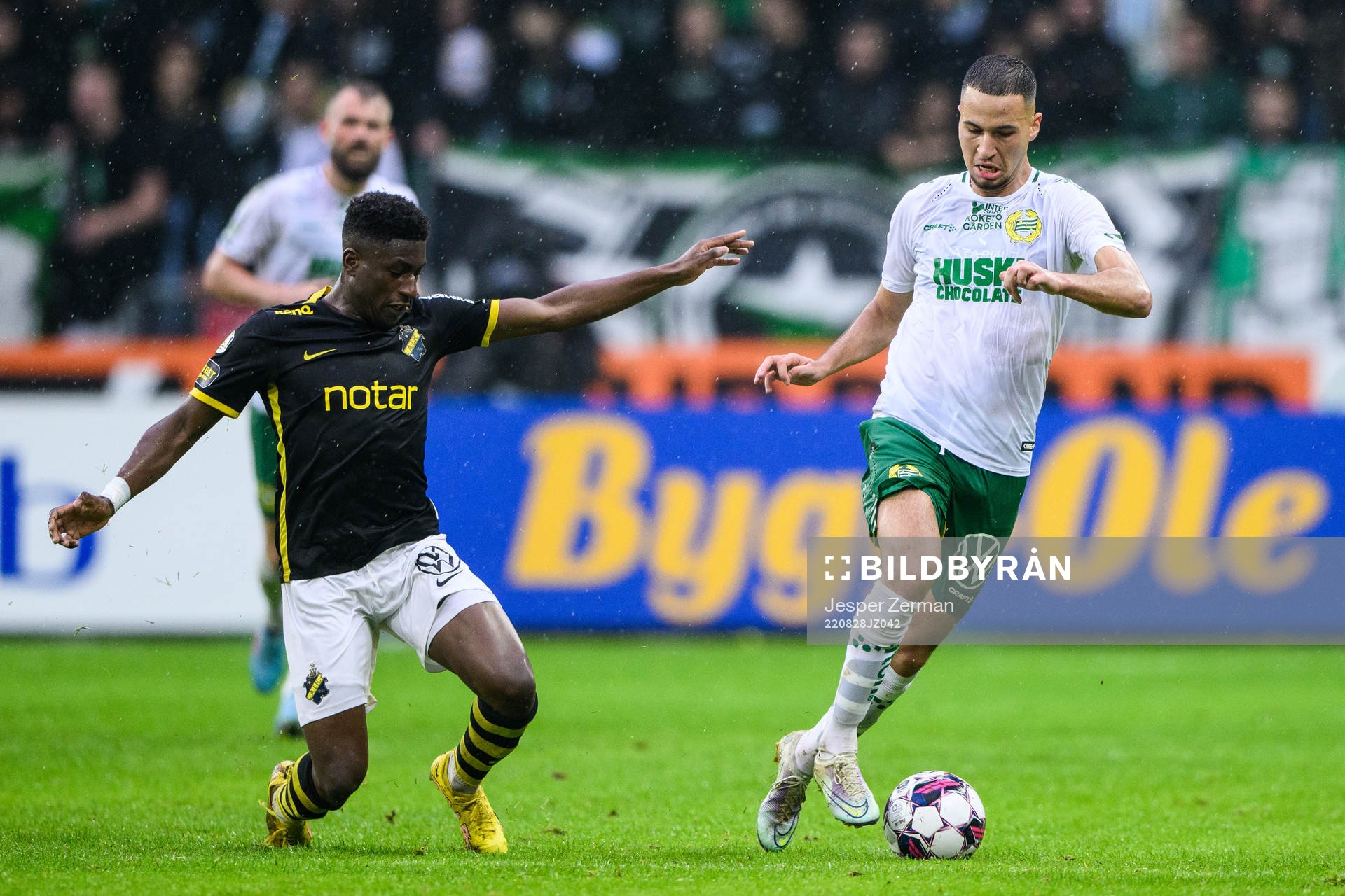 AIKs Josafat Mendes och Hammarbys Abdelrahman Saidi