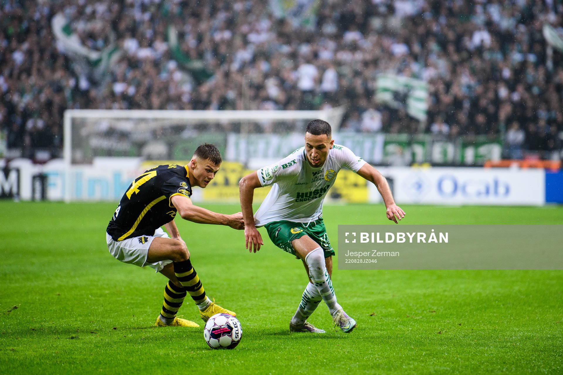 AIKs Erik Ring och Hammarbys Abdelrahman Saidi
