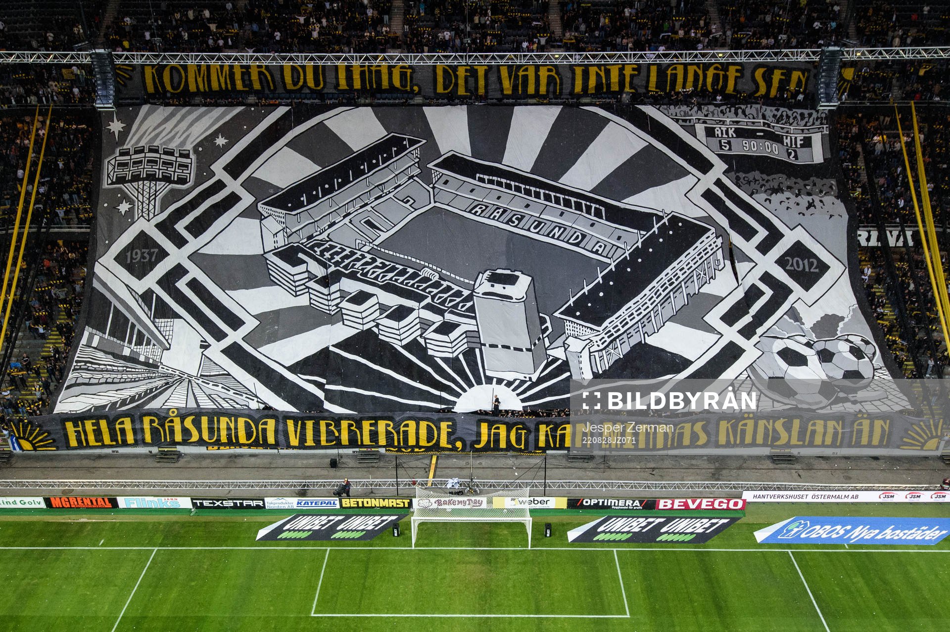 AIKs tifo