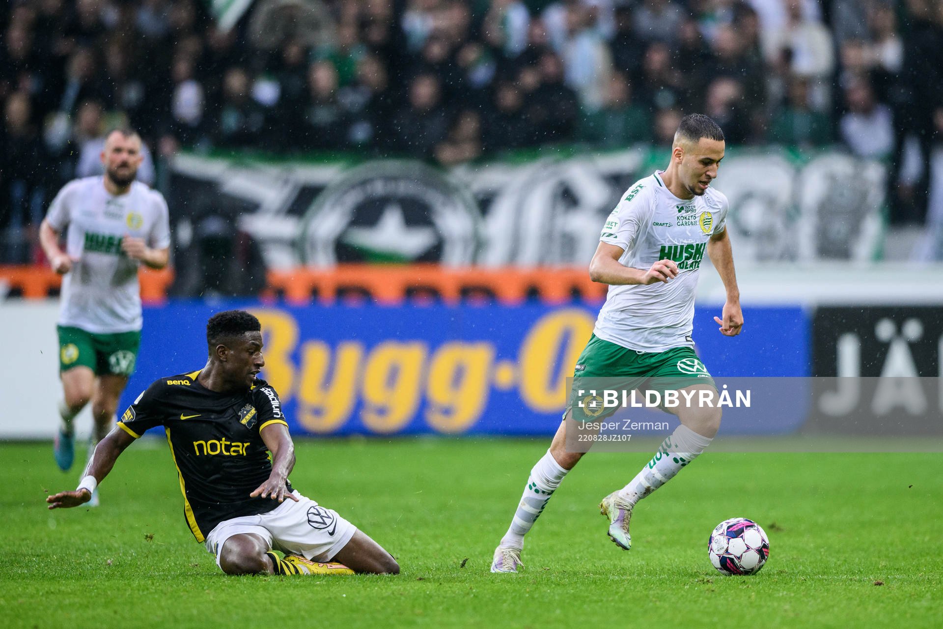 AIKs Josafat Mendes och Hammarbys Abdelrahman Saidi