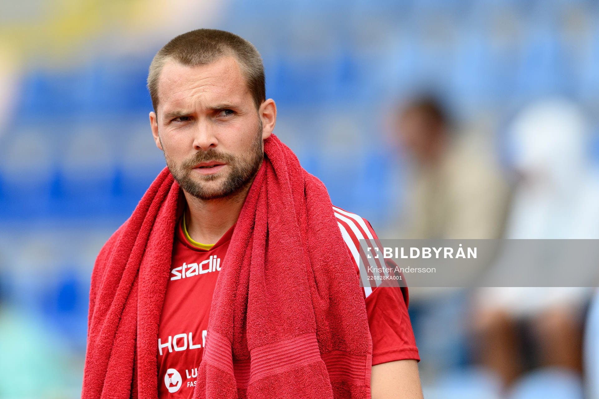 IFK Norrköpings målvakt Oscar Jansson före