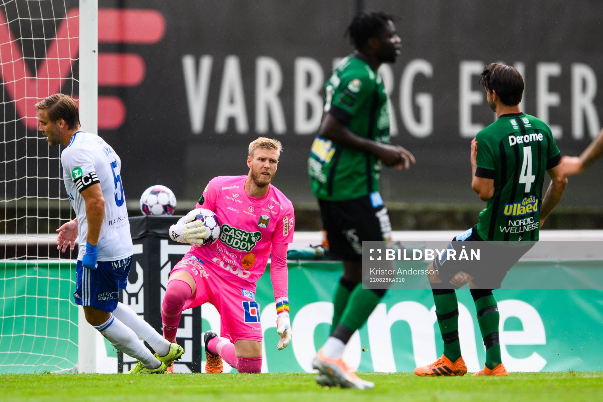 Varbergs målvakt Fredrik Andersson