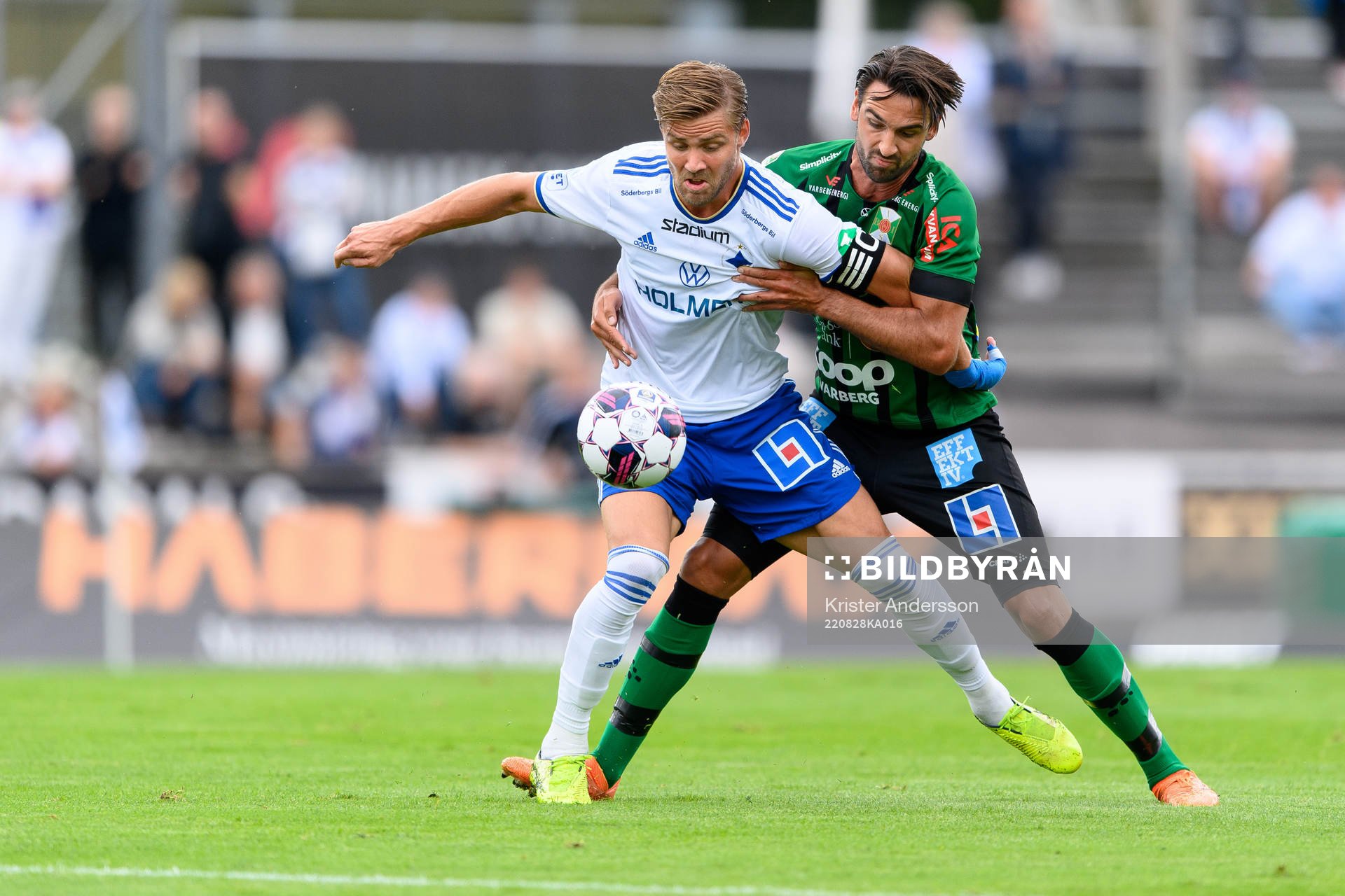IFK Norrköpings Christoffer Nyman och Varbergs Oliver
