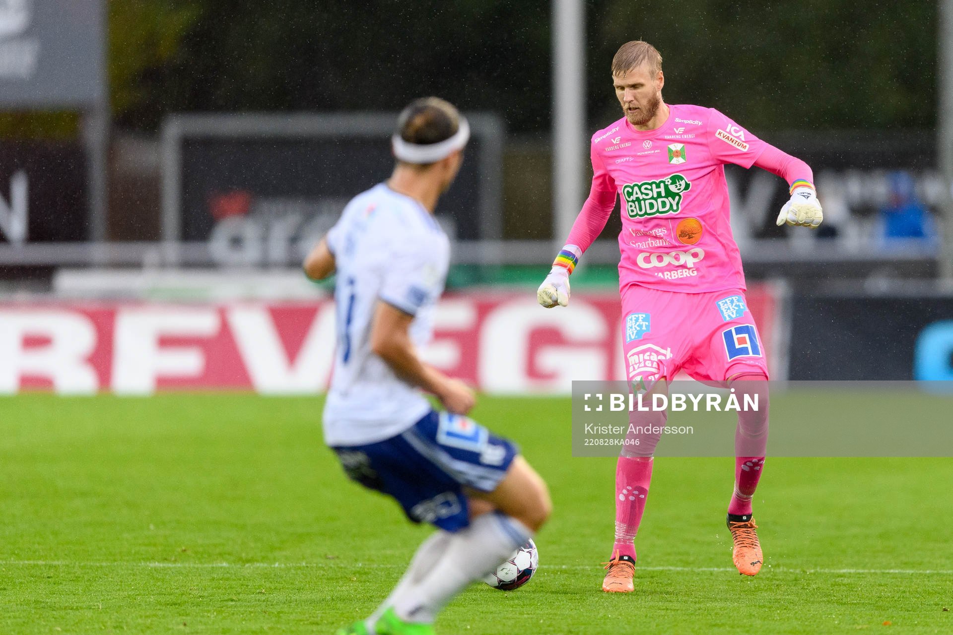 Varbergs målvakt Fredrik Andersson